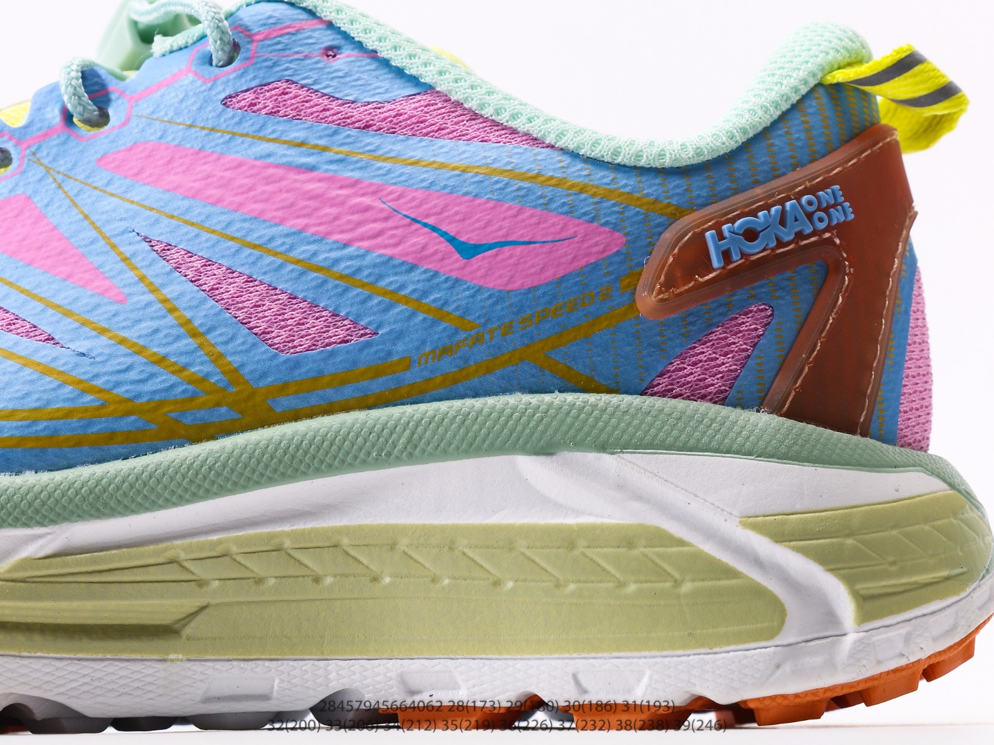 图片[7]-童鞋 霍卡 HOKA ONE ONE 大地飞越 Skyline Float X 系列 网面透气 防滑轻便厚底跑步鞋天际线X老爹鞋注意：图下方显示为实际脚长，单位毫米[手工测量，可能存在5毫米左右的误差] #28457945664062-选品中心