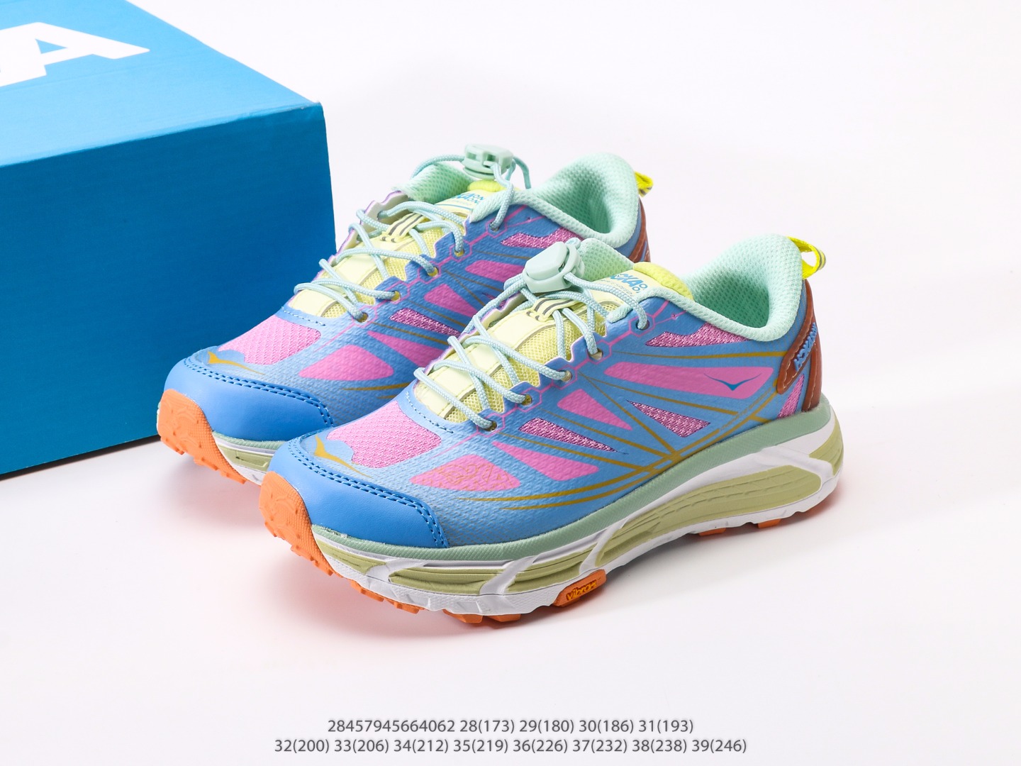 图片[9]-童鞋 霍卡 HOKA ONE ONE 大地飞越 Skyline Float X 系列 网面透气 防滑轻便厚底跑步鞋天际线X老爹鞋注意：图下方显示为实际脚长，单位毫米[手工测量，可能存在5毫米左右的误差] #28457945664062-选品中心