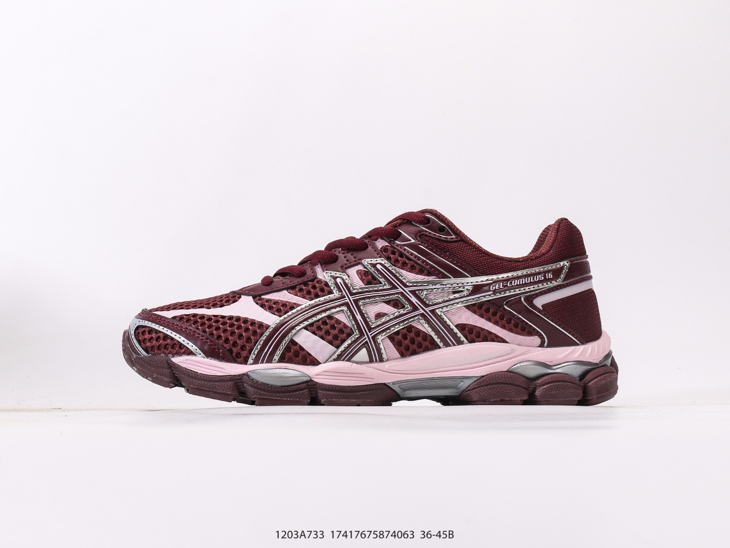 💰190
亚瑟士Asics Gel-Cumulus 16 亚瑟士 防滑耐磨 休闲运动鞋采用双层提花网面设计 提高包裹性和透气性 后跟搭载稳定系统科技T-GEL提升整体支撑力和结构感 减少对身体带来的冲击负荷 创新中底至轻回弹
尺码36 37 37.5 38 39 39.5 40.5 41.5 42 42.5 43.5 44 45
货号1203A733#17417675874063