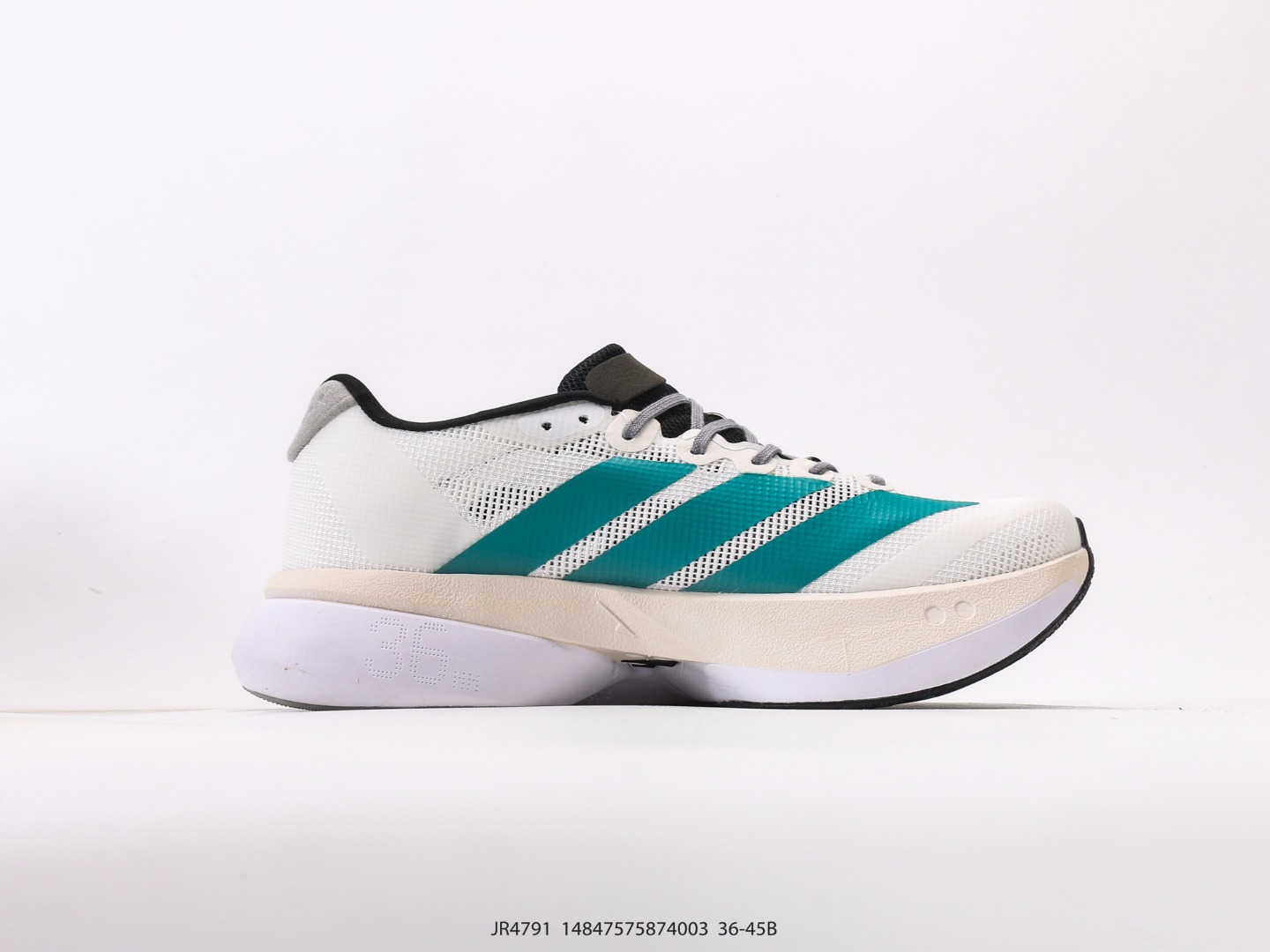 阿迪达斯didas Adizero BOSTON 13马拉松飞线贾卡轻质透气休闲运动跑步鞋采用双层透气网纱 Flywire动态飞线绑缚鞋面材质 内置Zoom小气垫装置 2⁄3 371⁄3 38 382⁄3 391⁄3 40 402⁄3 411⁄3 42 422⁄3 431⁄3 44 45 货号:JR4791#14847575874003
