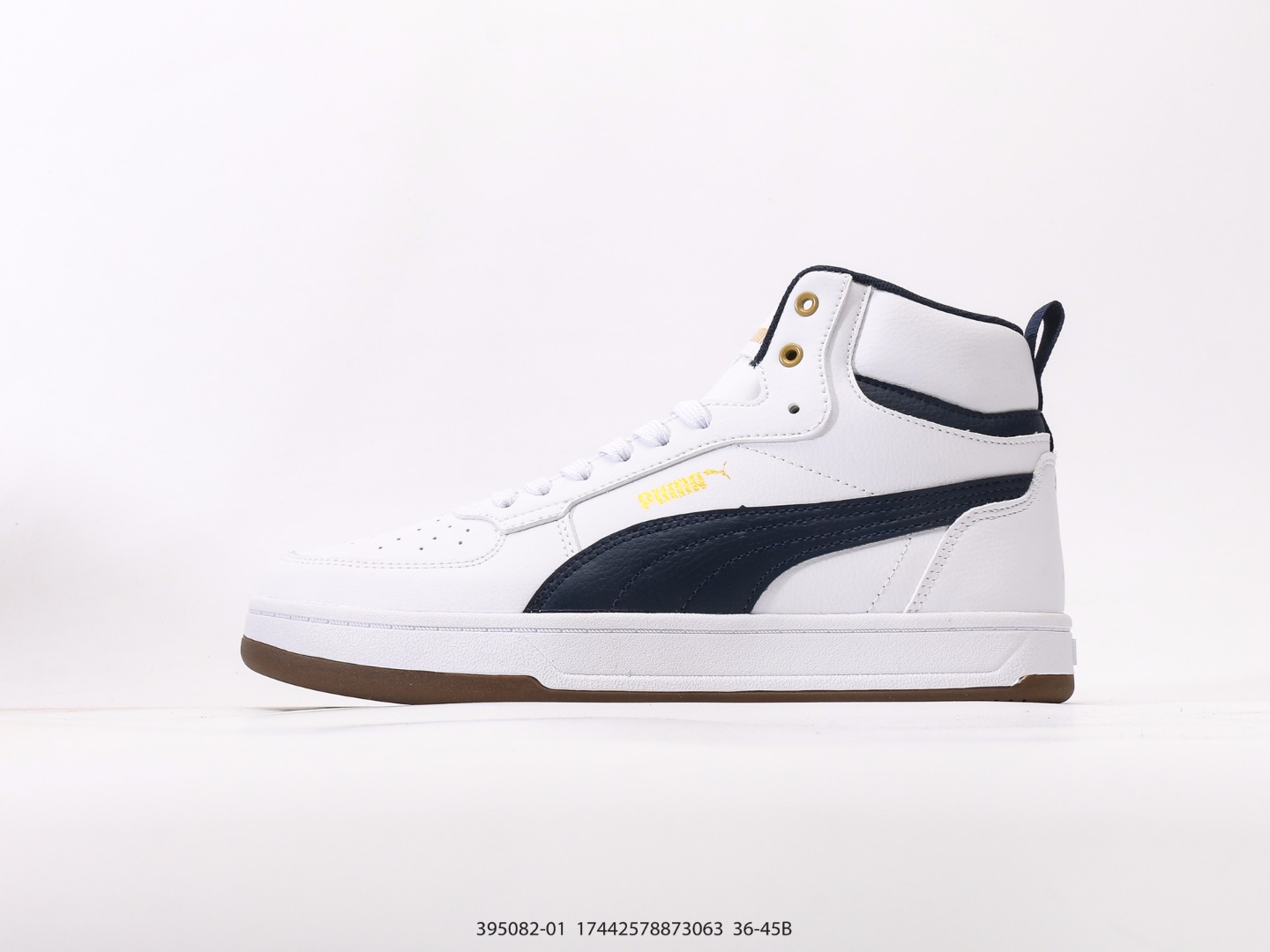 💰190  
彪马Puma Caven 2.0 Retro Club彪马防滑耐磨高帮德训板鞋 孔眼底座和脚趾凸起由猪八革材料制成 支持侧踏时的踏步工作 即使在健身房等使用环境中也能确保透气性 像吸盘一样的设计是为了提高体育馆表面的抓地力性能
尺码：36 37 37.5 38 38.5 39 40 40.5 41 42 42.5 43 44 45
货号 395082-01#17442578873063