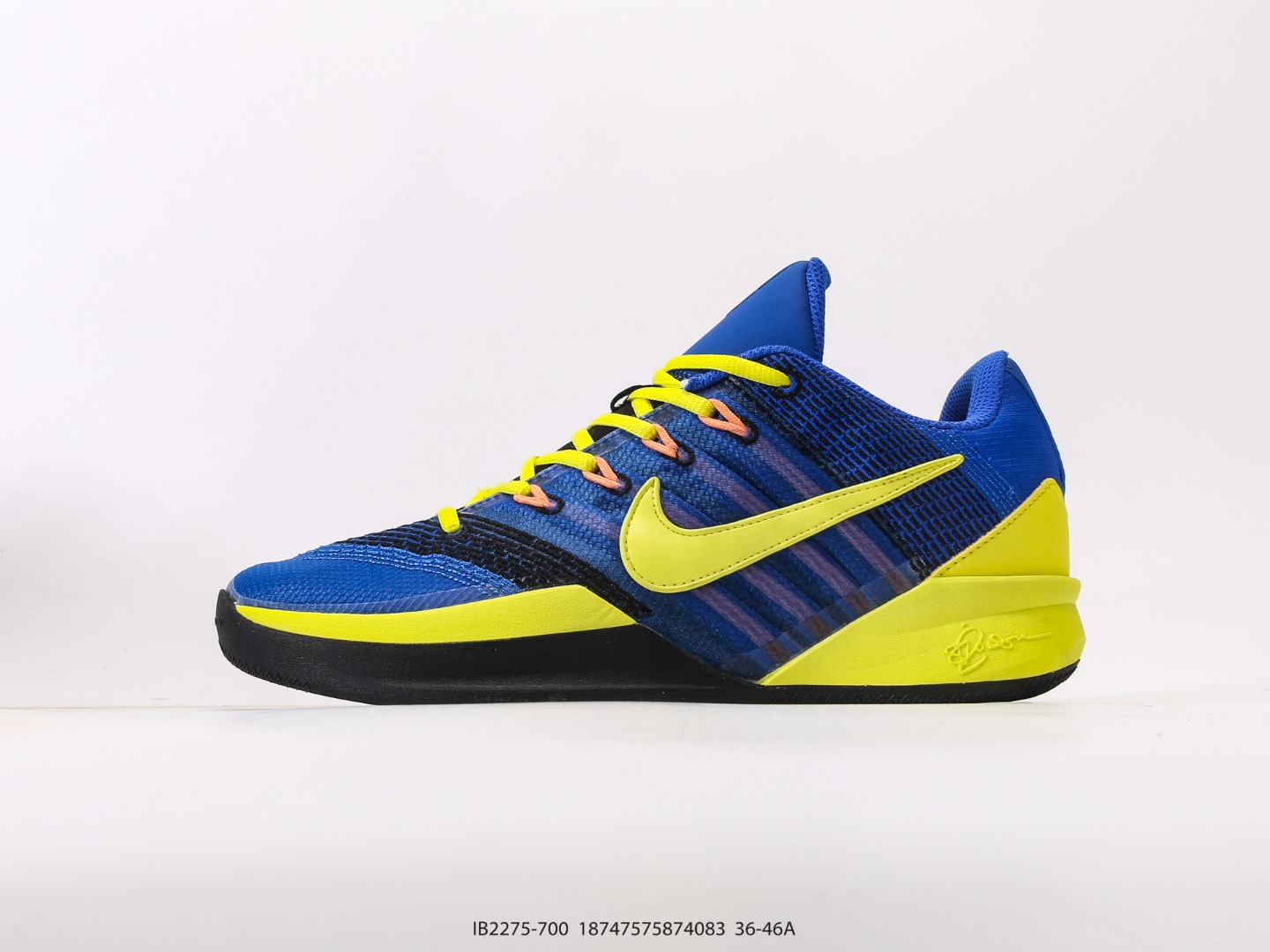 💰200  
耐克NK Sabrina 2 Apricot Agate萨布丽娜2代黄橙黑勾
尺码：36 37 38 39 40 41 42 43 44 45 46
货号：IB2275-700#18747575874083