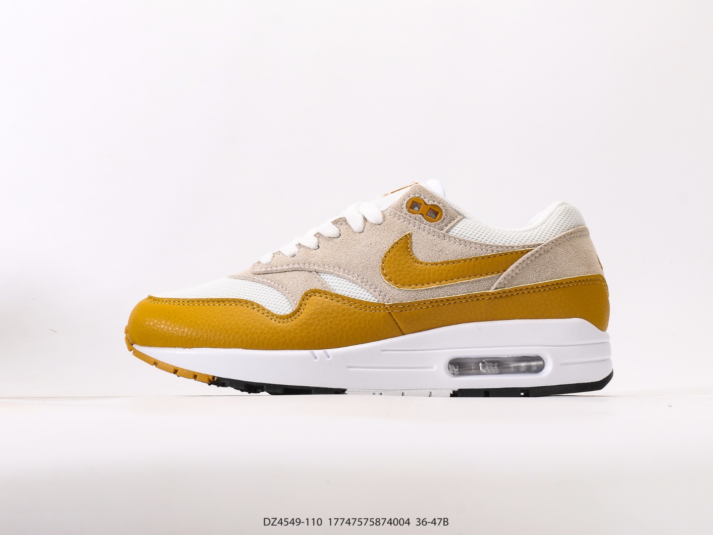 耐克 Nike Air Max 1 PremiumKing's DayMAX87小气垫 初代系列低帮复古气垫百搭休闲运动慢跑鞋 货号:DZ4549-110#17747575874004