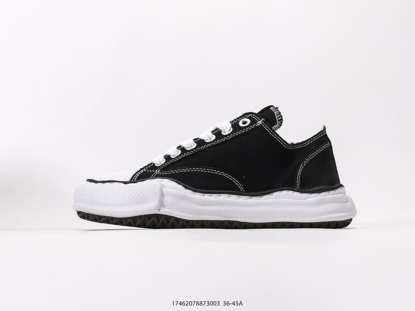 三原康裕MMYMaison MIHARA YASUHIRO Wayne Original Sole Leather Low Sneaker版变形溶解雪糕底低帮百搭休闲运动板鞋 #17462078873003