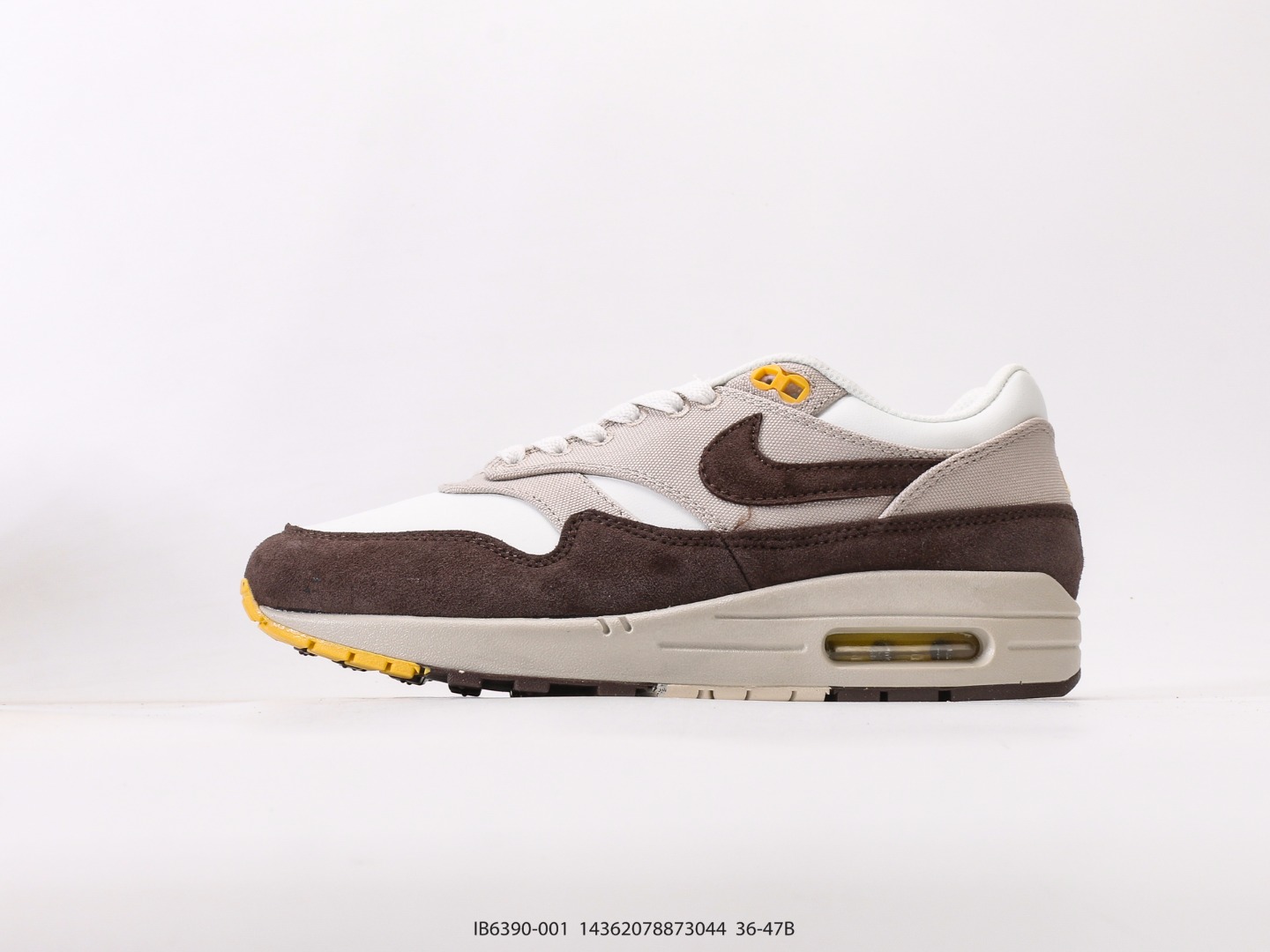 耐克Nike Air Max 1 PremiumKing's Day MAX87小气垫 初代系列低帮复古气垫百搭休闲运动慢跑鞋 货号:IB6390-001#1776707874004
