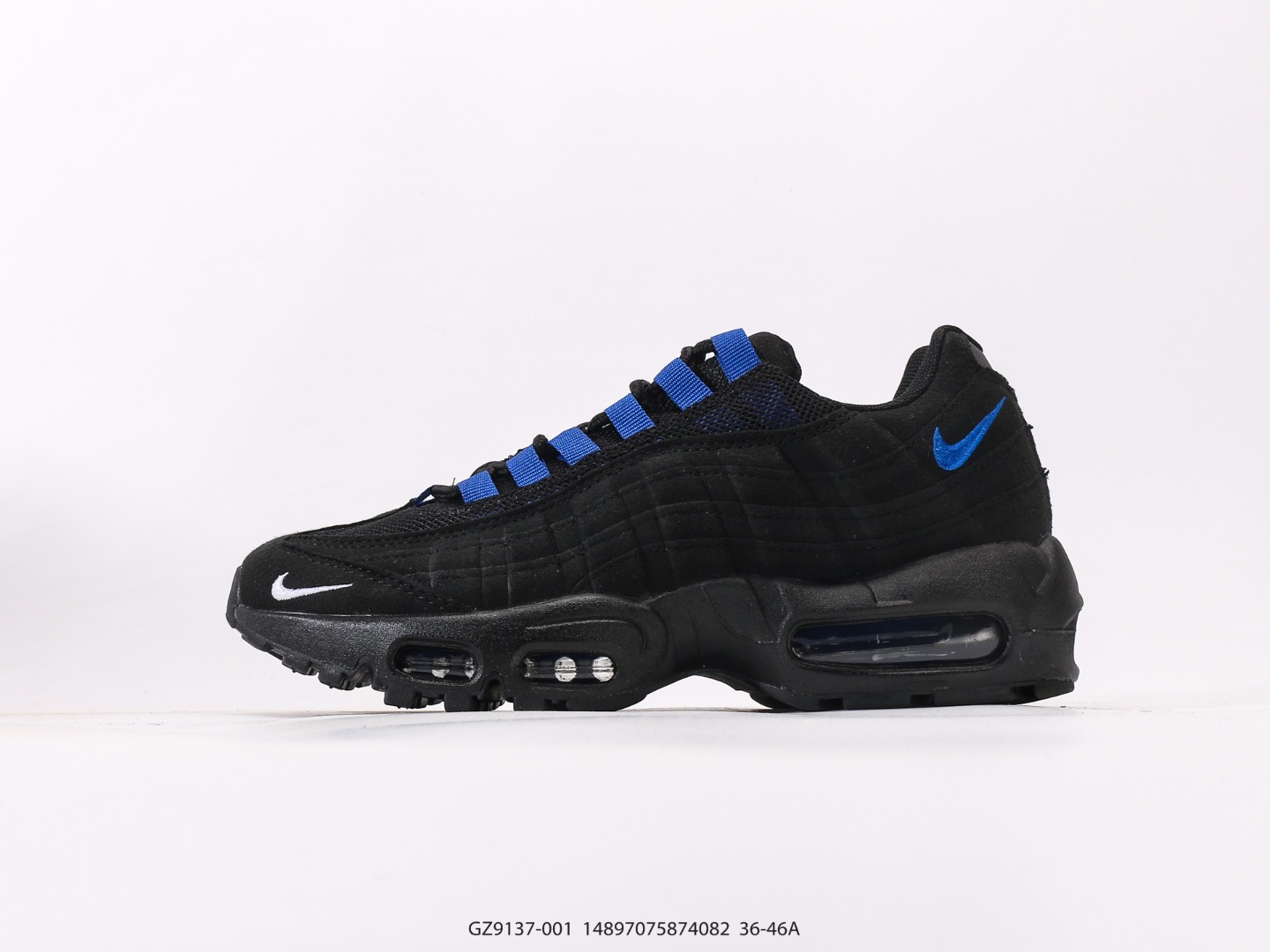 耐克NIKE AIR MAX 95 TT 耐克 气垫复古慢跑百搭鞋休闲运动鞋 货号:538416-001#14897075874082