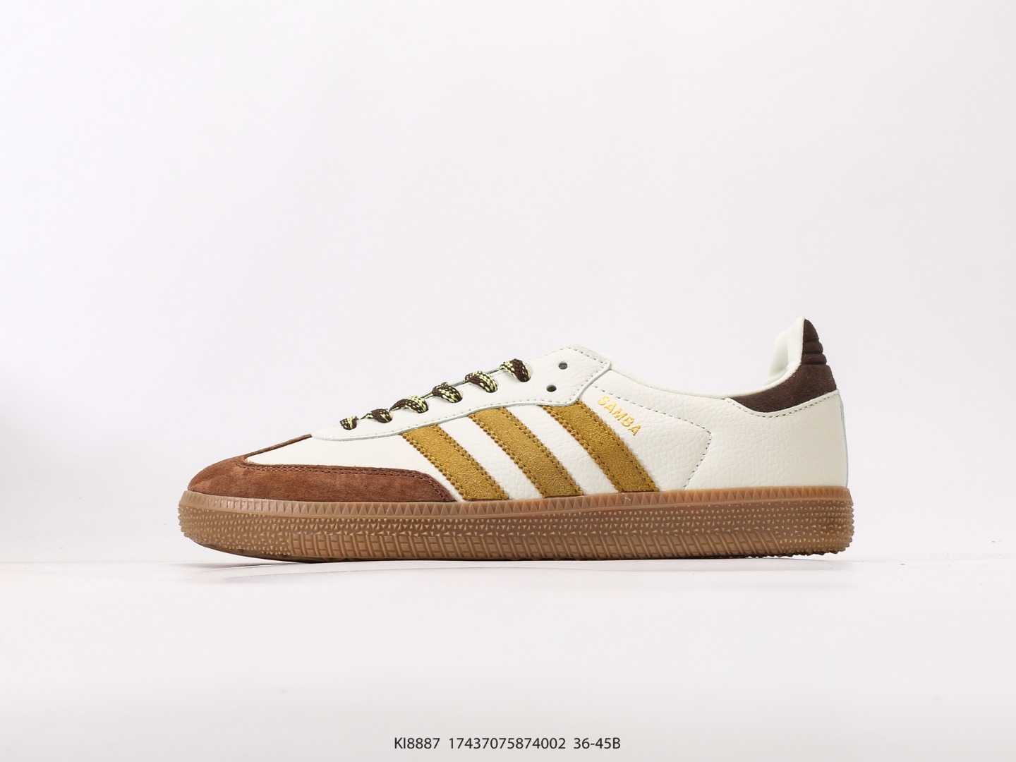 阿迪达斯 德训鞋 ADIDAS ORIGINALS SAMBA OG SHOES 经典运动鞋小白鞋「T头鞋」男女鞋 彰显休闲摩登风情的时尚经典鞋 2⁄3 371⁄3 38 382⁄3 391⁄3 40 402⁄3 411⁄3 42 422⁄3 431⁄3 44 45 货号:KI8887#17437075874002