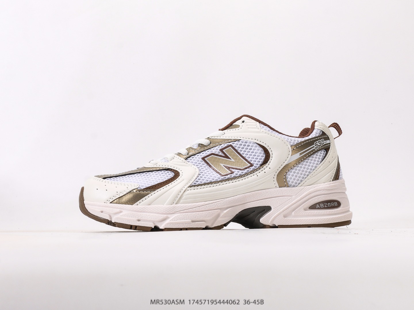 💰140  
新百伦 NB530 New Balance 530 复跑古鞋 厚底增高老爹鞋 缓震运动慢跑鞋。NB530这鞋双确实是NB家经复典古款式之一，以全科新技诠释，成打功造530鞋款。鞋面保在持530基本线条和片层构结的同时，采更用为简洁、流畅设的计语言 
尺码：36 37 37.5 38 38.5 39.5 40 40.5 41.5 42 42.5 43 44 45
货号：MR530ASM#17457195444062