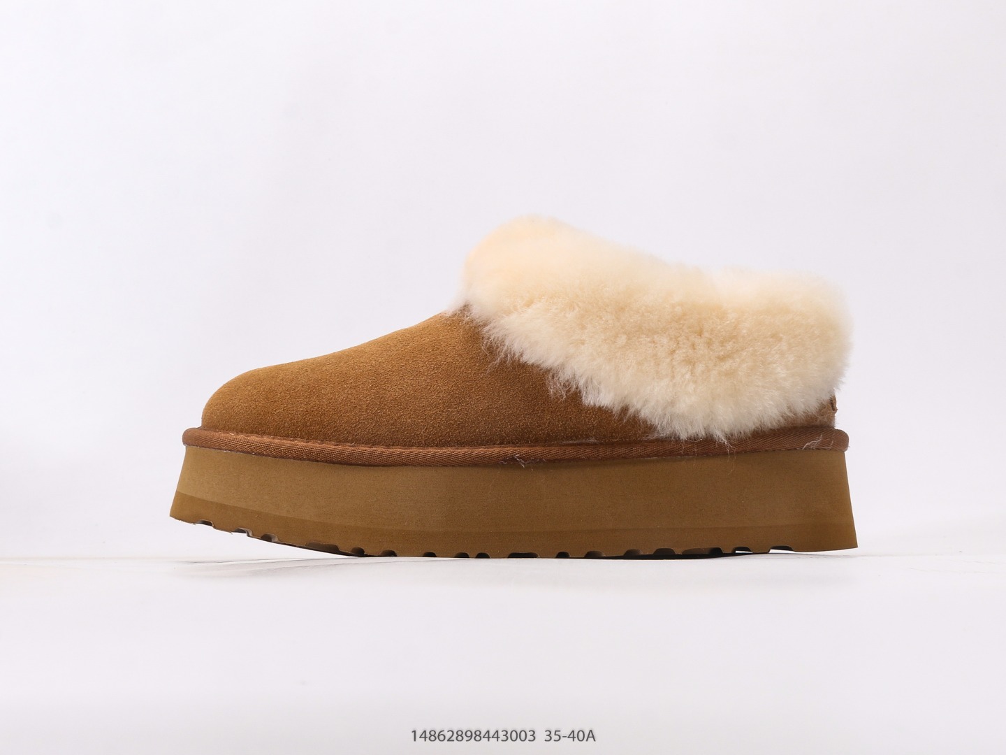 UGG 秋季女士舒适厚底一脚蹬休闲乐福鞋懒人毛毛鞋明星同款 Tazzelle 塔茨勒便鞋 #14862898443003