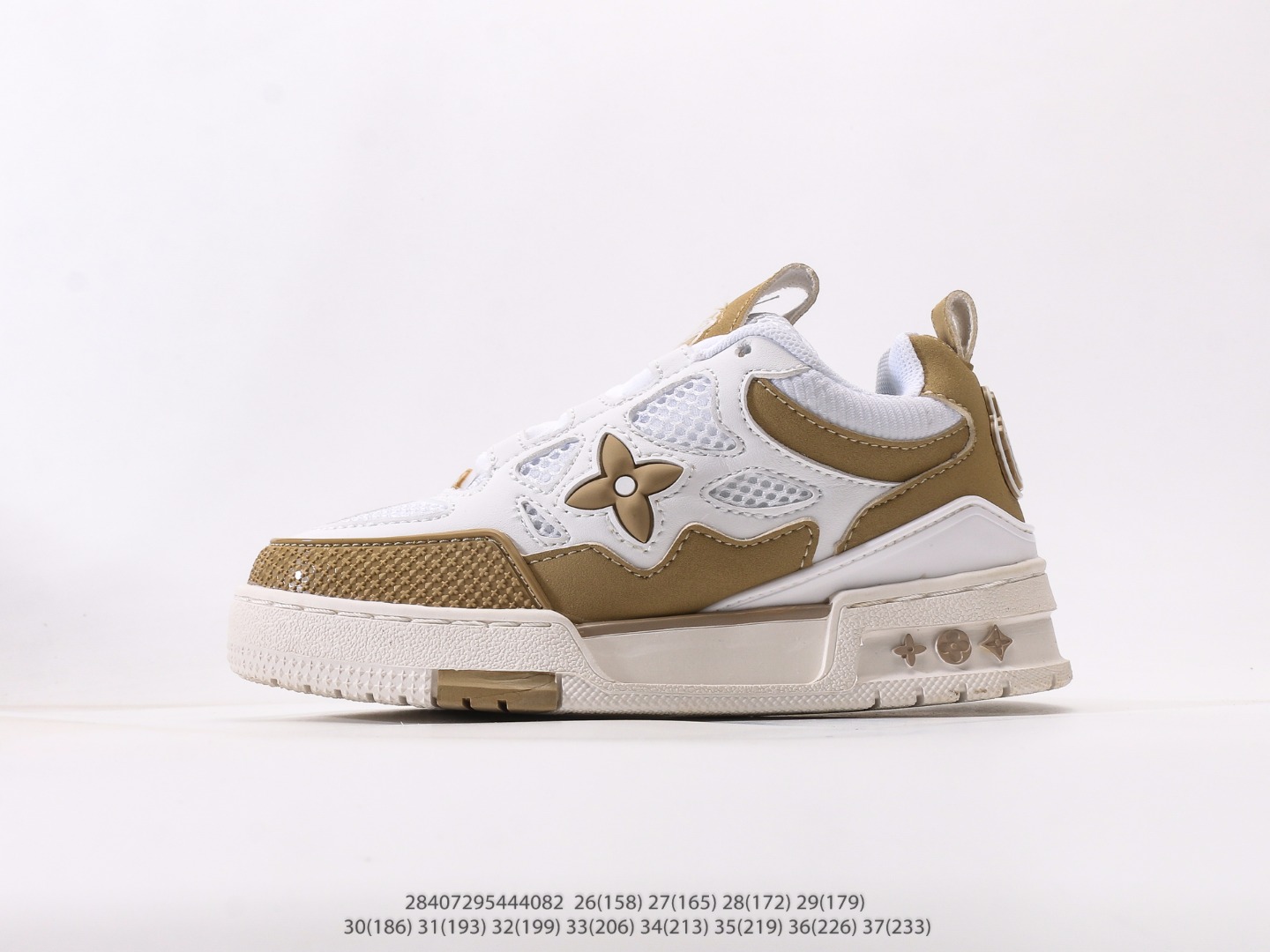 NO:687822,Louis Vuitton Trainer Sneaker Low casual sports culture versatile sneakers. Note that the actual foot length shown below the picture is in millimeters [manual measurement, there may be an error of about 5 mm] #28407295444082, LV, louis vuitton, louis vuitton, louis vuitton,19860909路易威登Louis Vuitton Trainer Sneaker Low休闲运动文化百搭板鞋 注意图下方显示为实际脚长,单位毫米[手工测量,可能存在5毫米左右的误差] #28407295444082,LV,louis vuitton,louis vuitton,louis vuitton,,Children's