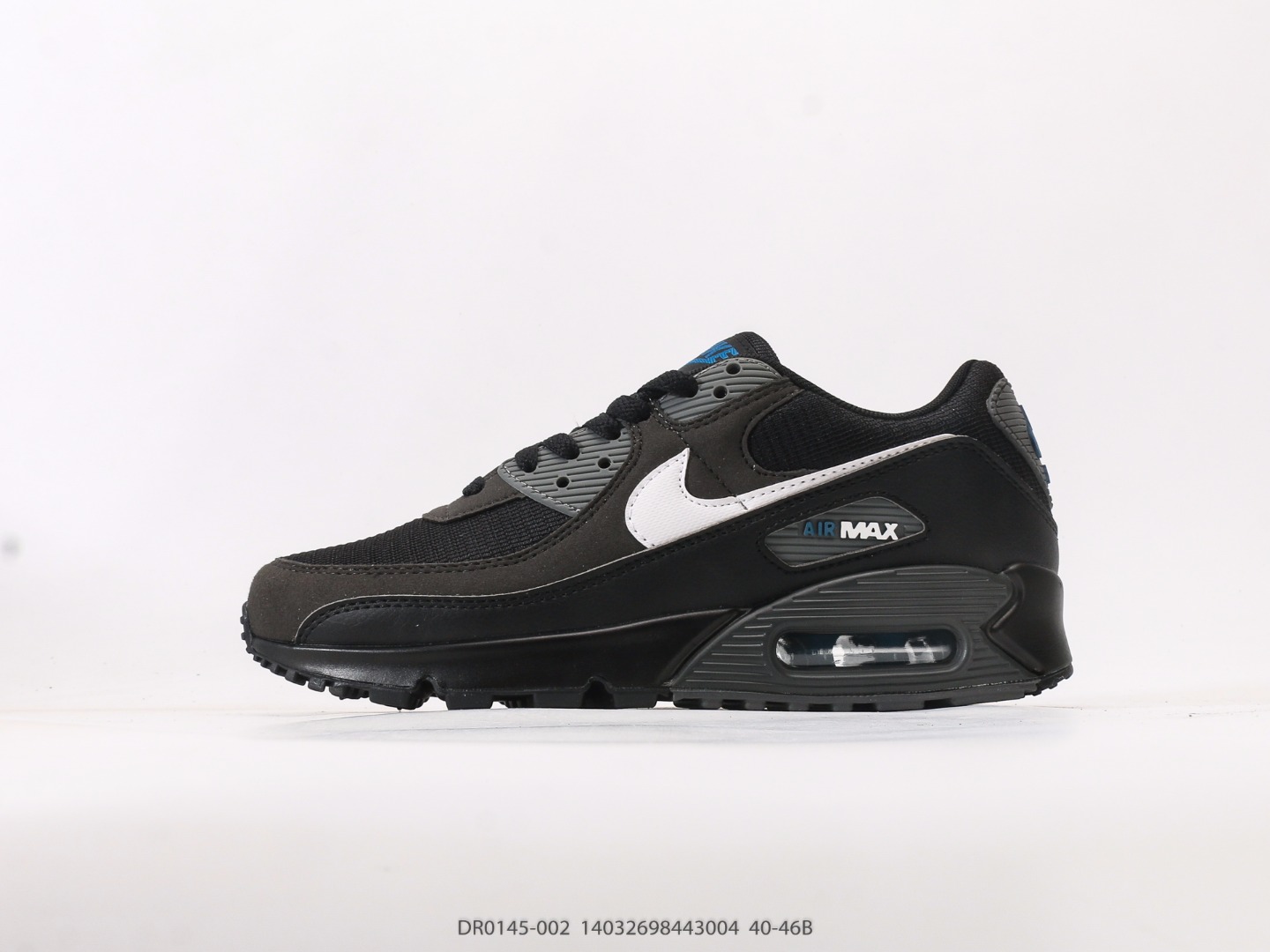 耐克Nike Air Max 90 初代复古气垫百搭休闲运动慢跑鞋复古小气垫史上第一双可视气垫跑鞋 凭借着 Air max 气垫带来的舒适脚感和鞋面面料上的不断精进 才使得 Air max1在现如今都是复古慢跑鞋的首选 货号DR0145-002#14032698443004