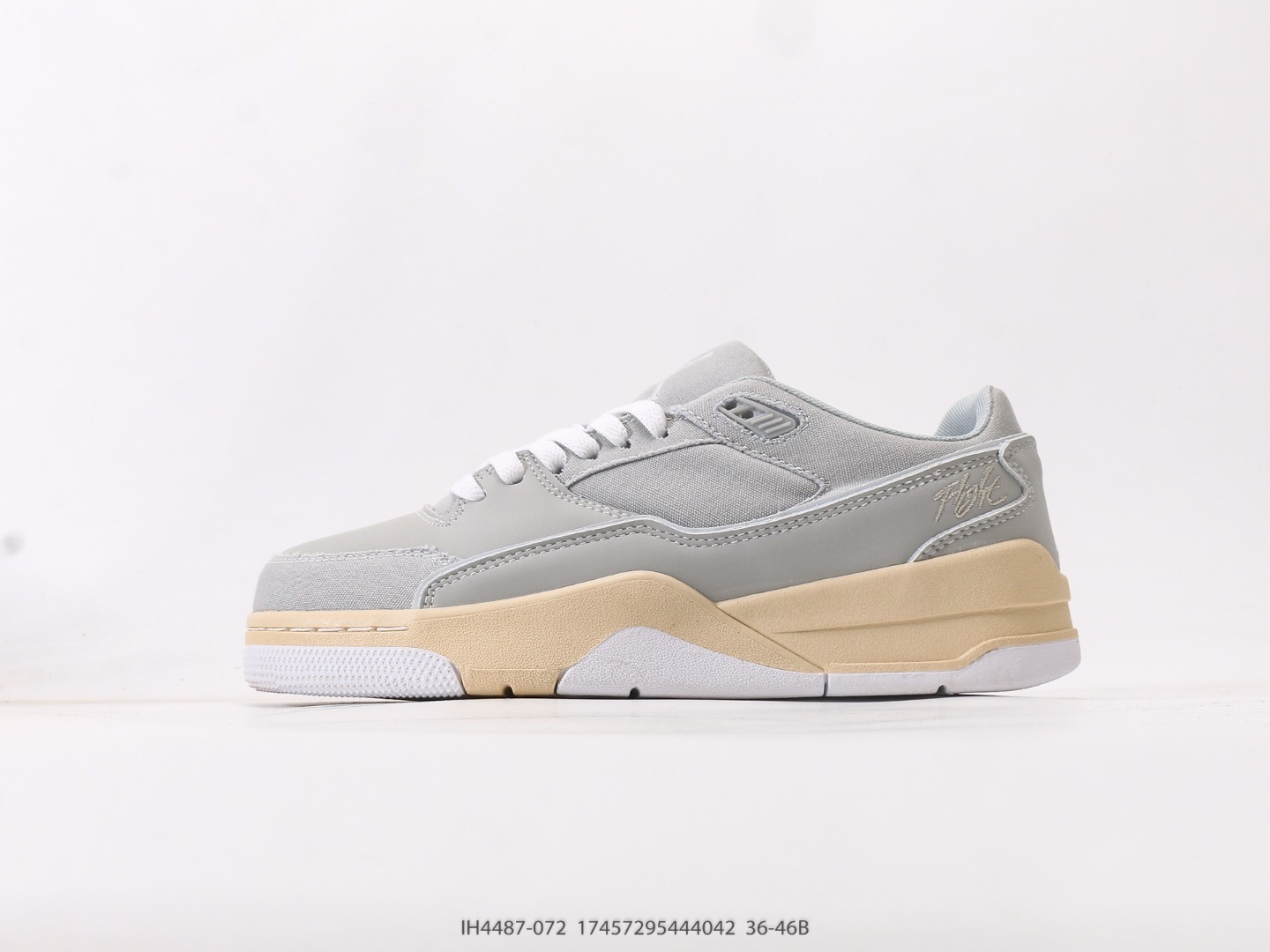 乔丹Who Decides War x Nike Jordan FLIGHT COURT ATE 搭防滑耐磨 低帮 耐克复古篮球鞋 货号IH4487-072#17457295444042