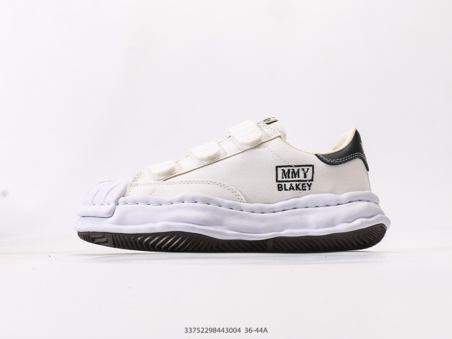 三原康裕品牌MMYMaison MIHARA YASUHIRO Original Sole Canvas Low 变形溶解雪糕底低帮休闲百搭帆布面板鞋增高厚底老爹鞋 #33752298443004