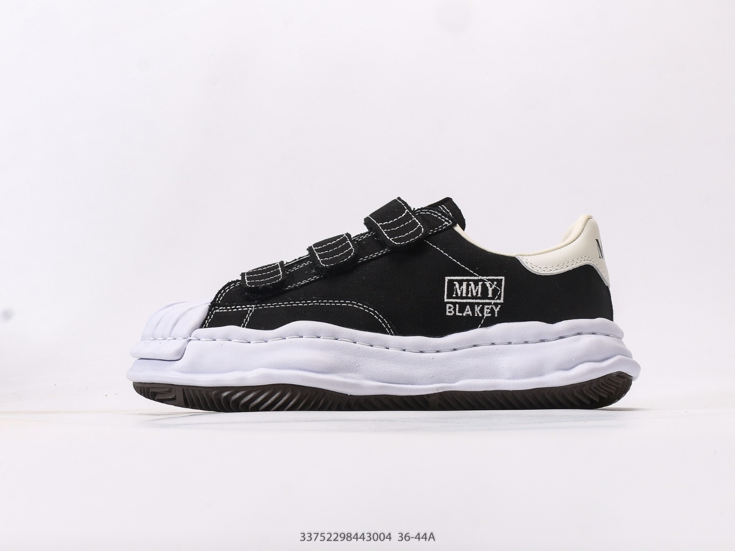 三原康裕品牌MMYMaison MIHARA YASUHIRO Original Sole Canvas Low 变形溶解雪糕底低帮休闲百搭帆布面板鞋增高厚底老爹鞋 #33752298443004