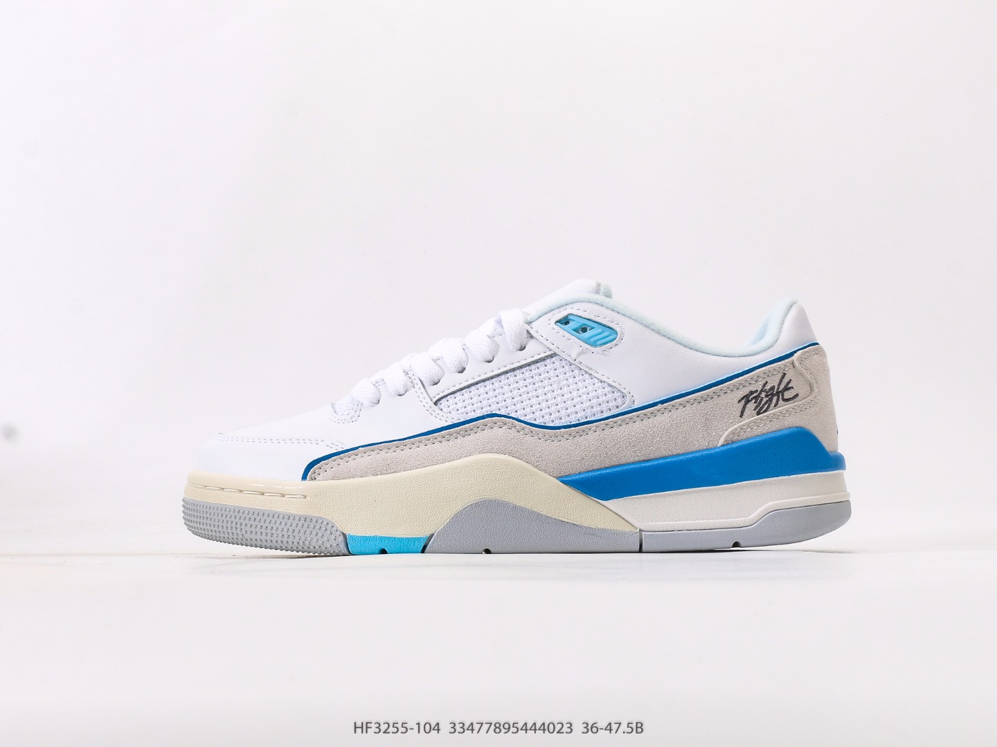 乔丹Jordan FLIGHT COURT SP 搭防滑耐磨 低帮 耐克复古篮球鞋 货号:HF3255-104#33477895444023