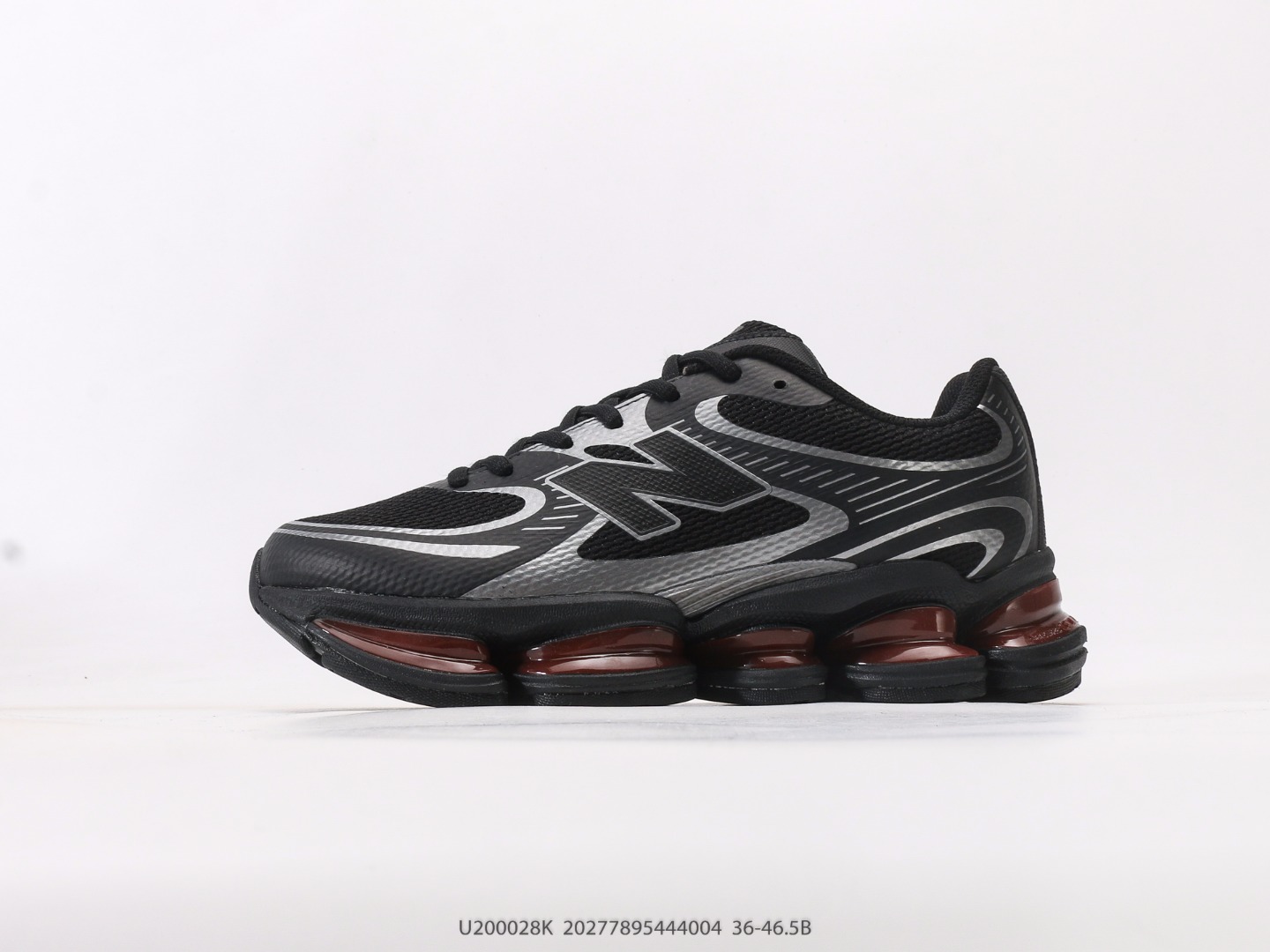 新百伦NEW BALANCE 2000系列复古潮流网眼透气跑鞋2000年代风格轻便耐磨厚底增高 气垫缓震运动老爹鞋 货号U200028K#20277895444004