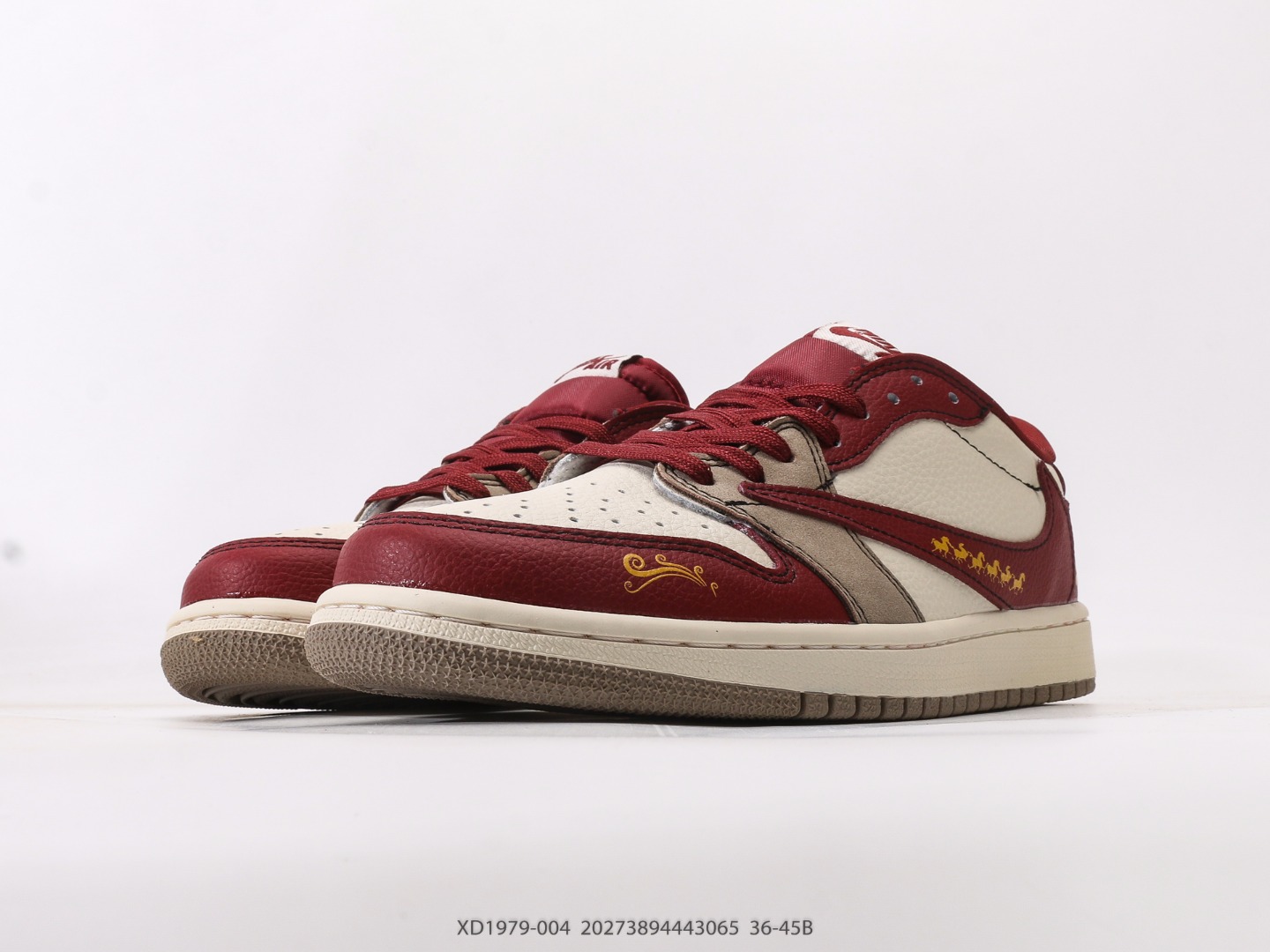 💰290  
乔丹Air Jordan 1 x Travis Scott AJ1倒勾 乔一倒钩 ‘DIY’定制 耐克 低帮文化篮球鞋
尺码36 36.5 37.5 38 38.5 39 40 40.5 41 42 42.5 43 44 45
货号XD1979-004#20273894443065