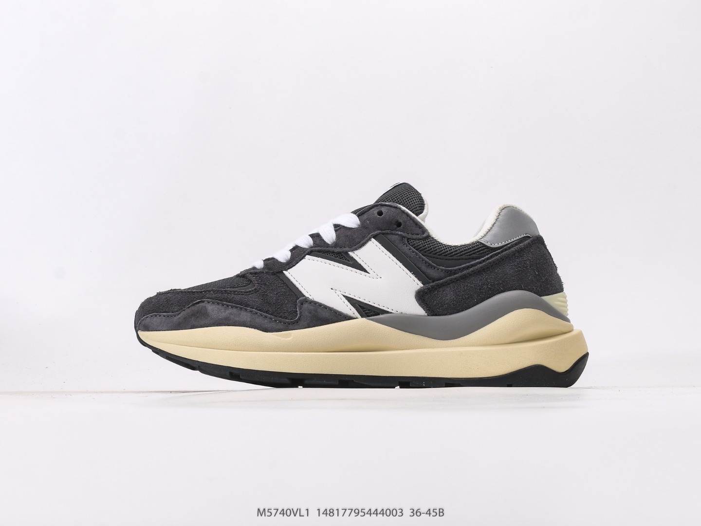 P160 New Balance Serie NB5740. Con una variedad de materiales premium seleccionados, se recrea una estructura de media …