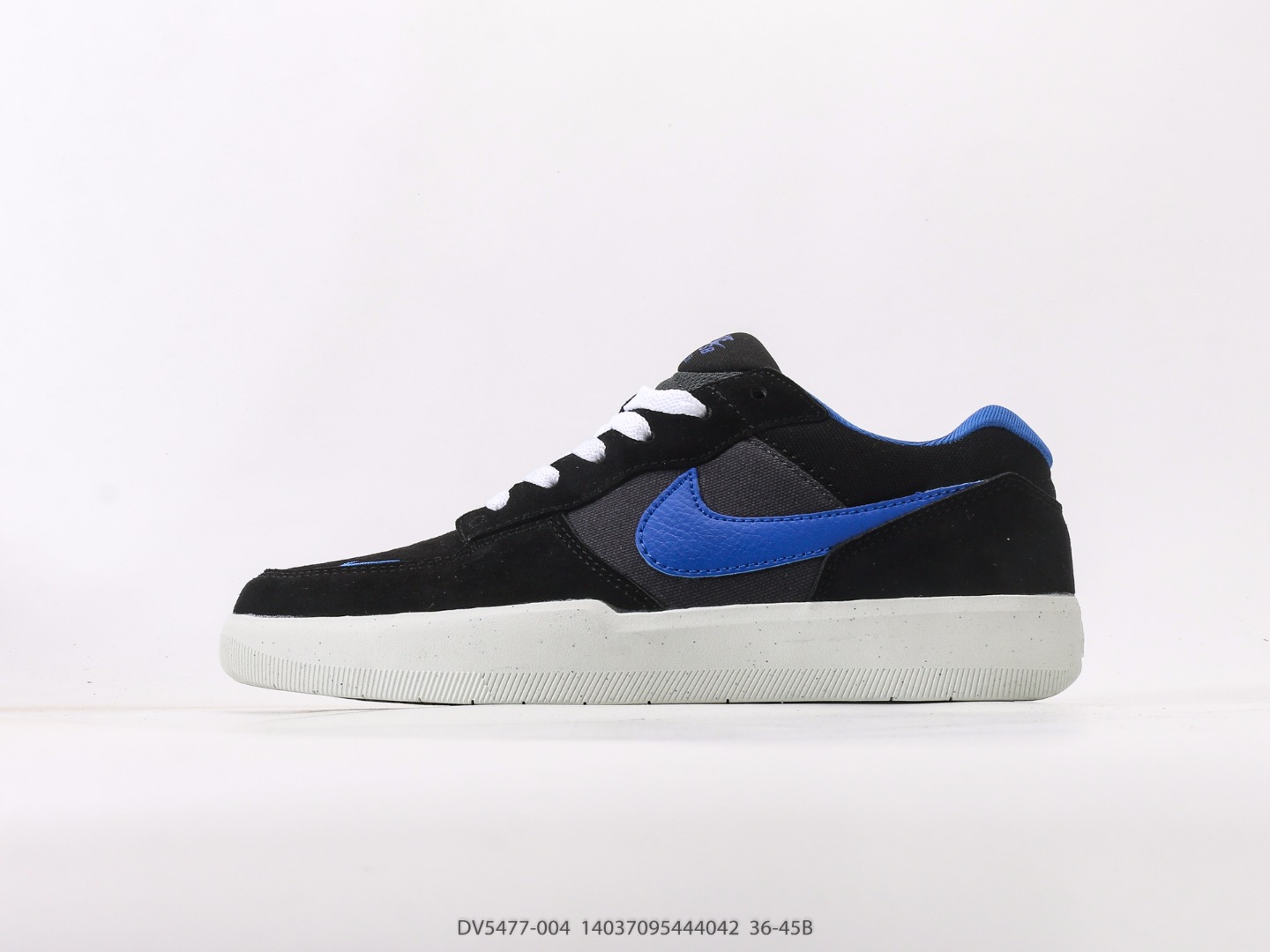 耐克NK SB Force 58 复古胶底低帮街头运动滑板鞋是一款将前沿创新带入街头的单品,它具有硫化杯底,具有出色的耐用性和灵活性.使用帆布和绒面革,在饰面上放置通风口,它自始至终都融入了传统篮球风格,重新打造鞋款. 货号DV5477 004#14037095444042
