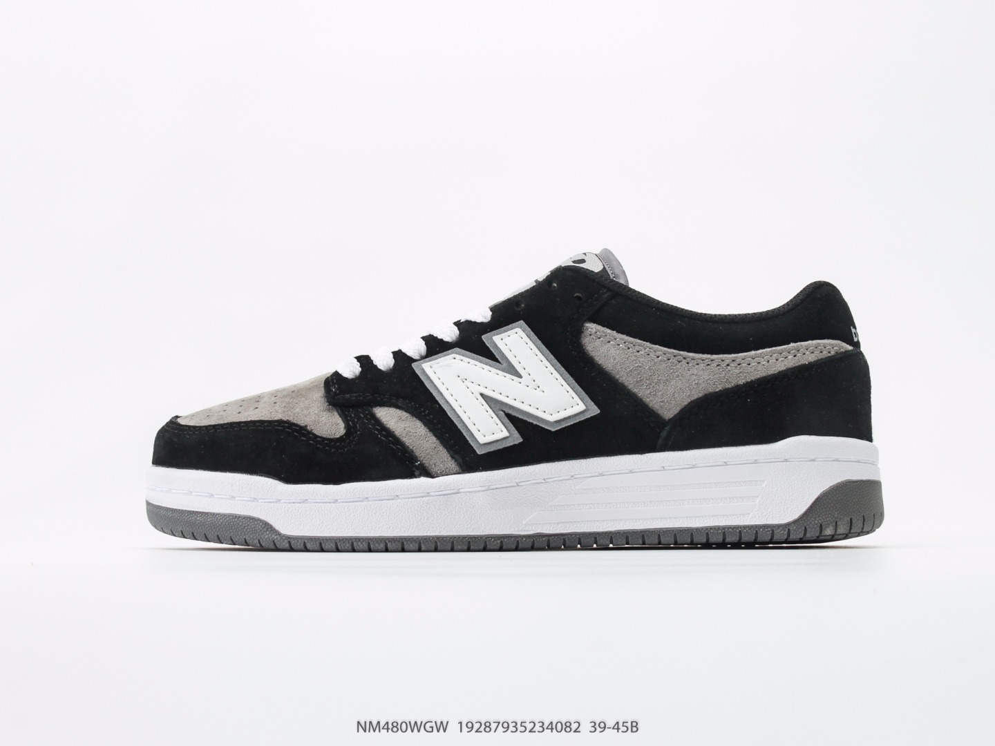 P150 New Balance NB480, amortiguación y resistencia al desgaste, zapatillas de caña baja con cordones para la…
