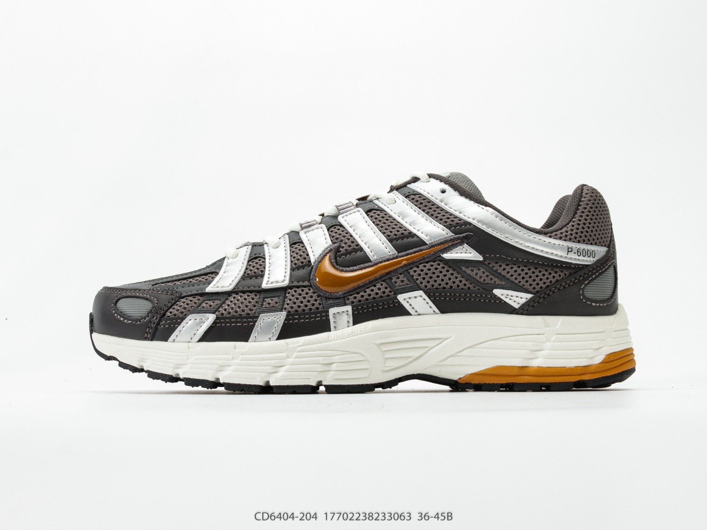 @190 耐克Nike P-6000 系列低帮复古老爹风休闲运动舒适慢跑鞋 进口三文治网面 融合 Pegasus 过往运动鞋设计 助力 21 世纪早期跑步运动跃升时尚新高度 采用透气网眼布、运动风格线条和耐穿覆面 兼具…