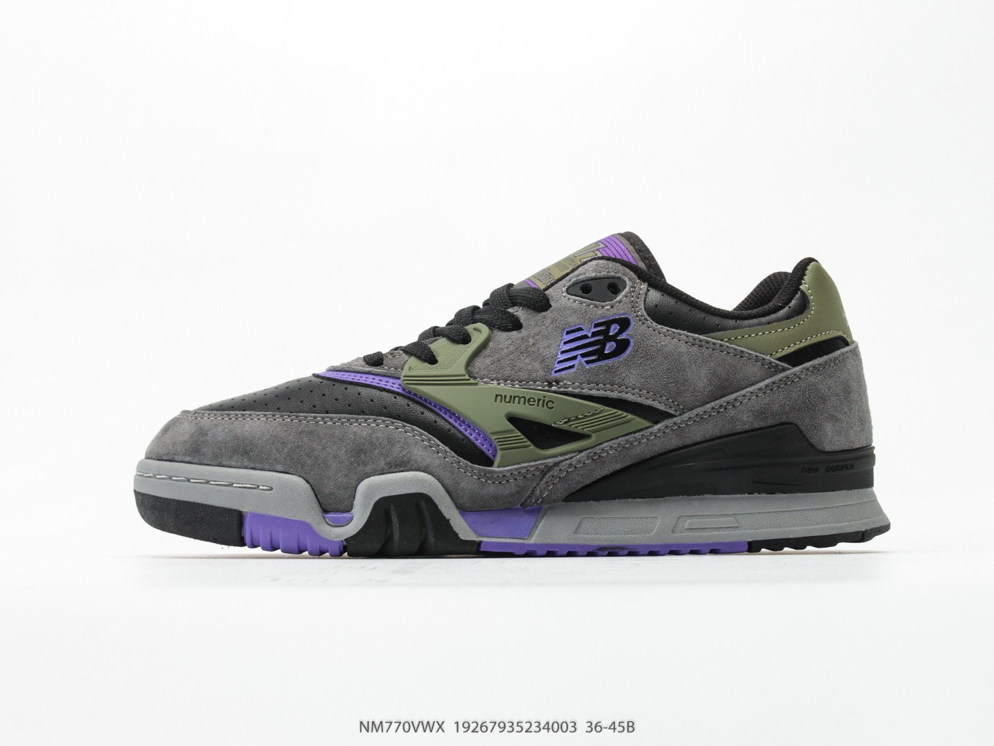 P160 New Balance 770 series, thin sole shoes, thin sole leather laces German training style, shock absorption, wear-res…