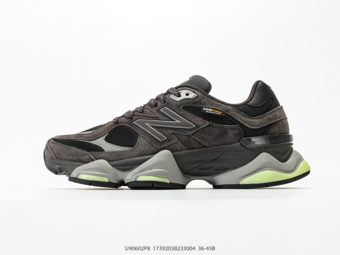 P210 New Balance NB 9060 retro piece uses large mesh and suede material to cover the upper, restoring classic…