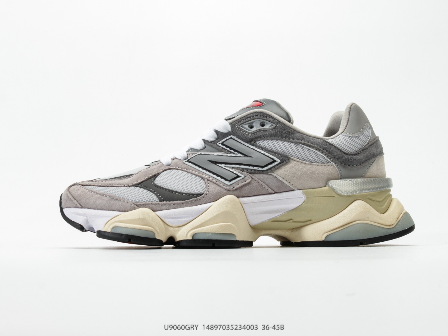 P160 New Balance Joe Freshgoods x New Balance NB9060 collaboration, retro casual sports running shoes. The upper is cov…