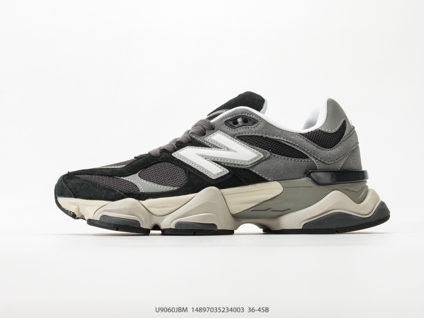 P160 New Balance Joe Freshgoods x New Balance NB9060 collaboration, retro casual sports running shoes. The upper is cov…