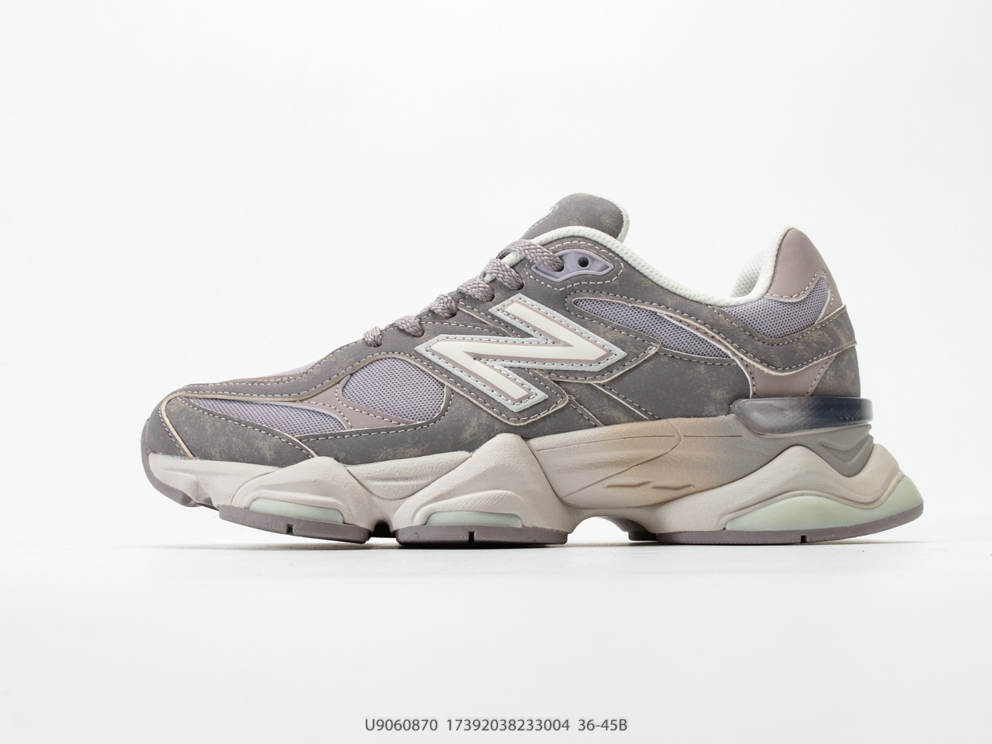 P210 New Balance Joe Freshgoods x New Balance NB9060 collaboration, retro casual sports running shoes. The upper is cov…