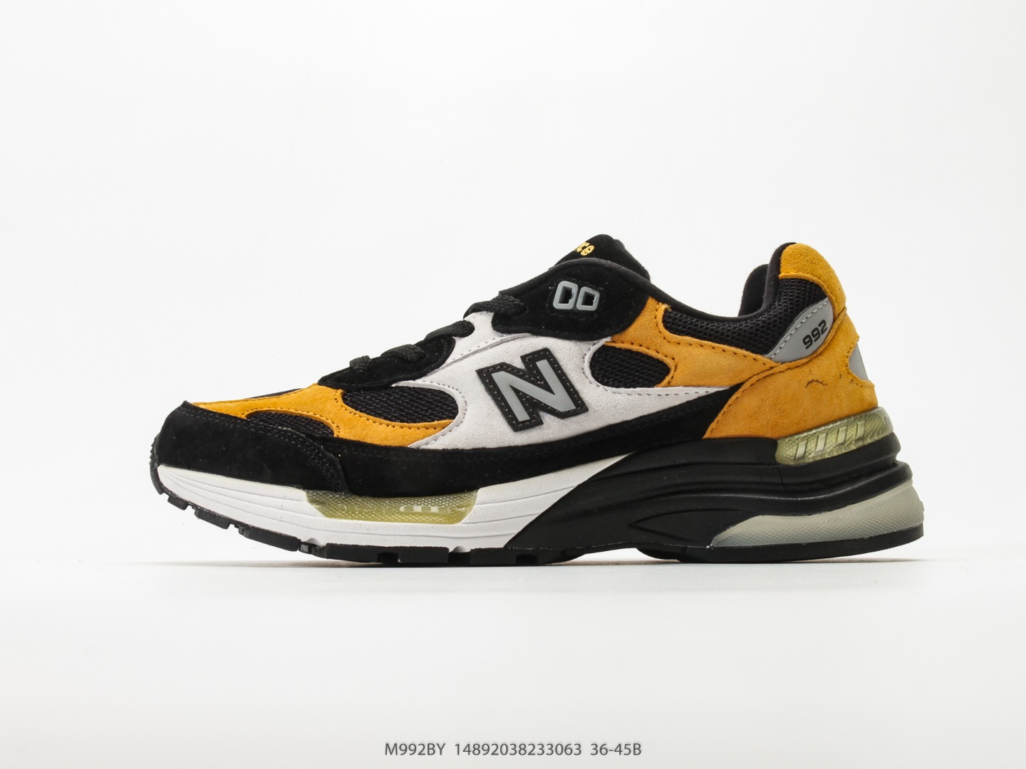 P190 New Balance 992 series, classic retro casual sports dad running shoes with American heritage. Sizes: 36 …