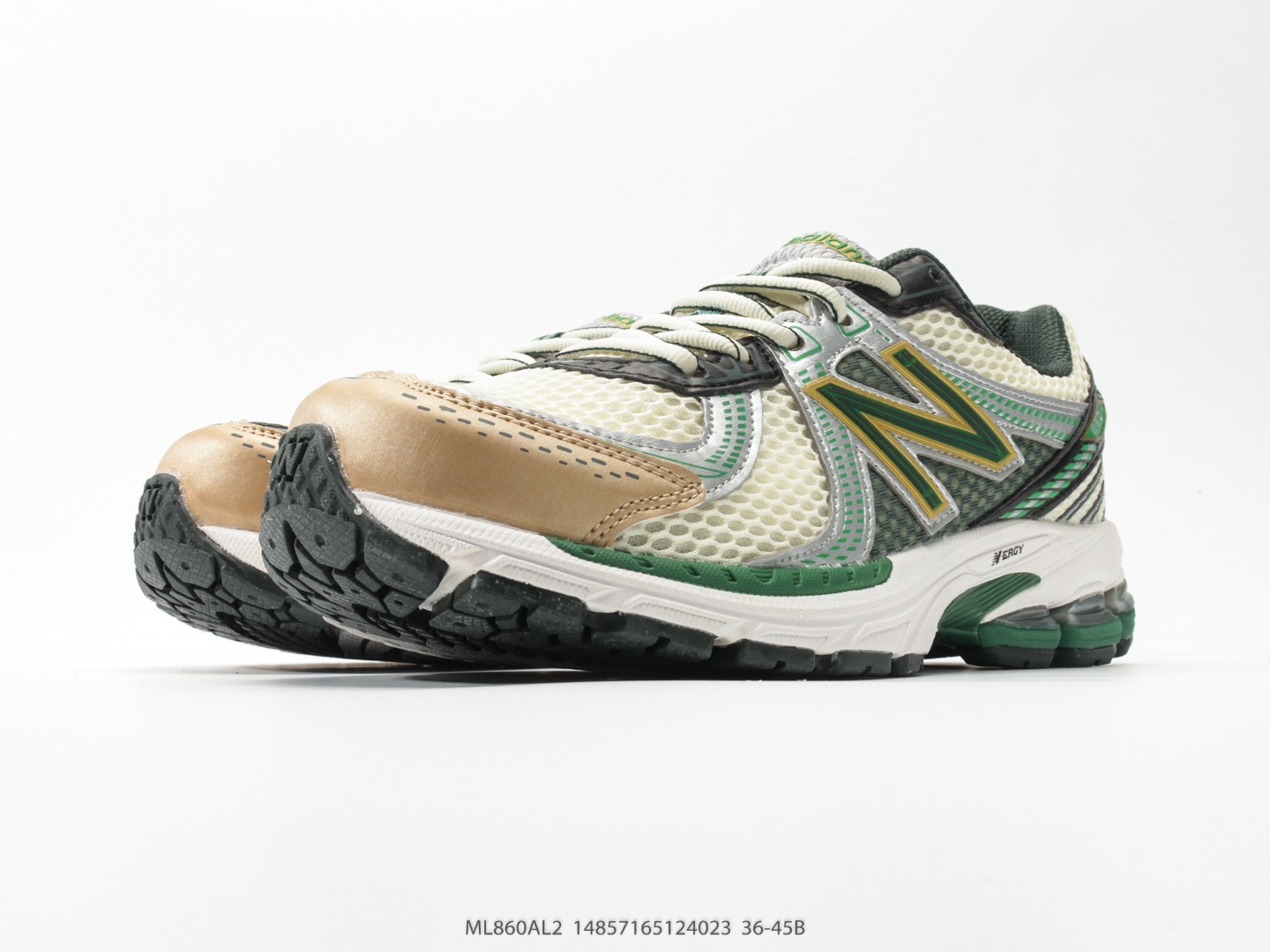 新百伦New Balance ML860 V2系列复古老爹风休闲运动慢跑鞋采用丝光猪巴皮革拼接透气网眼织物鞋面#T-Beam大底提供足步弓支撑,保持步态稳定#后跟搭载外露缓震胶❗️小红书韩风穿搭神器 货号ML860AL2#14857165124023