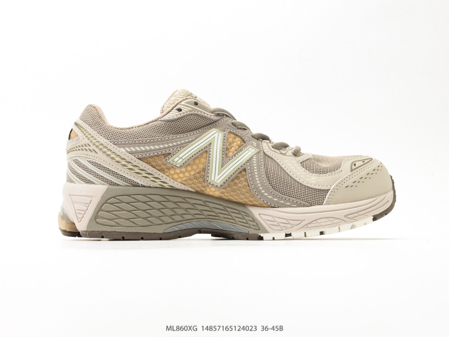 新百伦New Balance ML860 V2系列复古老爹风休闲运动慢跑鞋采用丝光猪巴皮革拼接透气网眼织物鞋面#T-Beam大底提供足步弓支撑,保持步态稳定#后跟搭载外露缓震胶❗️小红书韩风穿搭神器 货号ML860XG#14857165124023