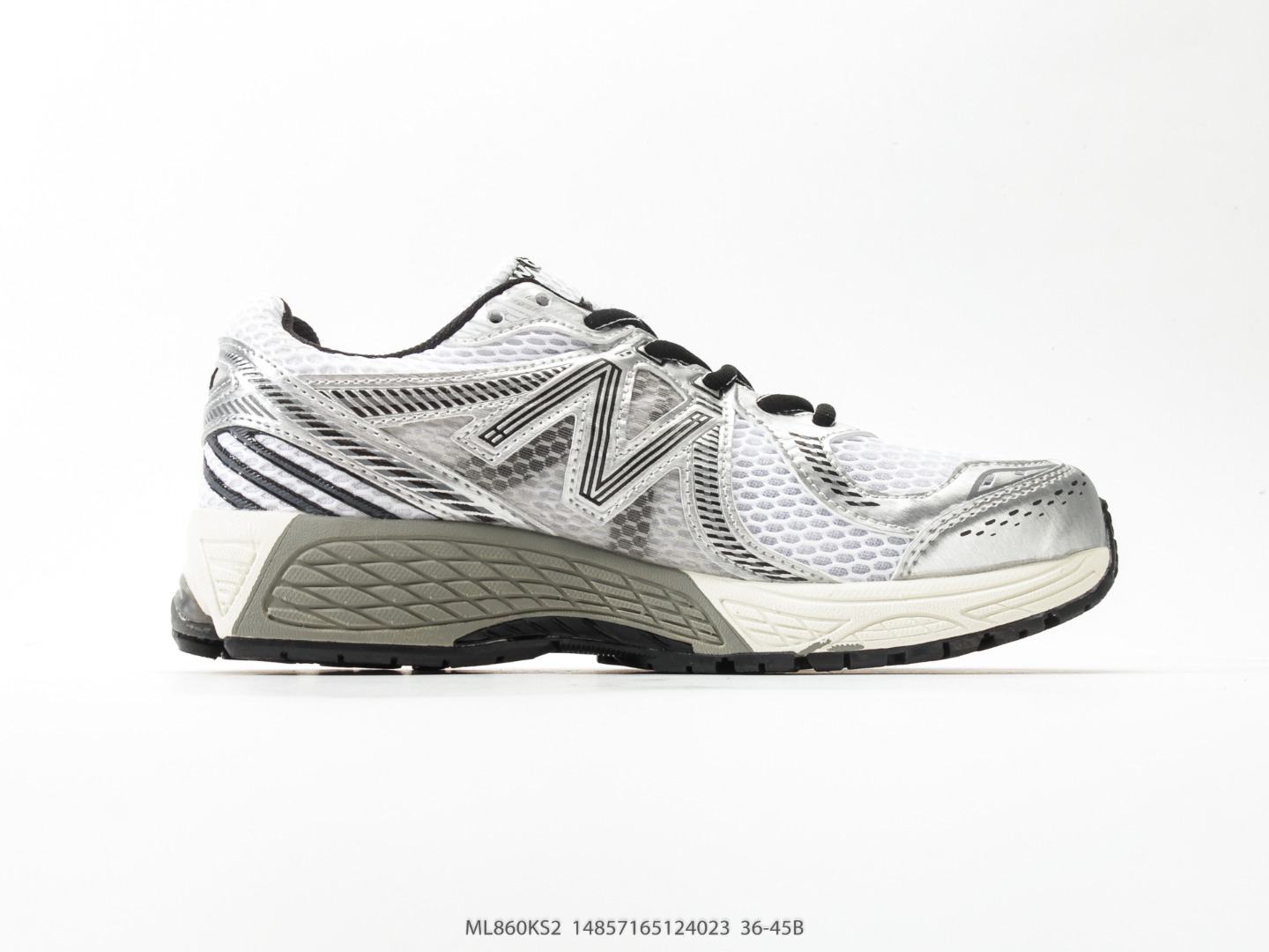 新百伦New Balance ML860 V2系列复古老爹风休闲运动慢跑鞋采用丝光猪巴皮革拼接透气网眼织物鞋面#T-Beam大底提供足步弓支撑,保持步态稳定#后跟搭载外露缓震胶❗️小红书韩风穿搭神器 货号ML860KS2#14857165124023