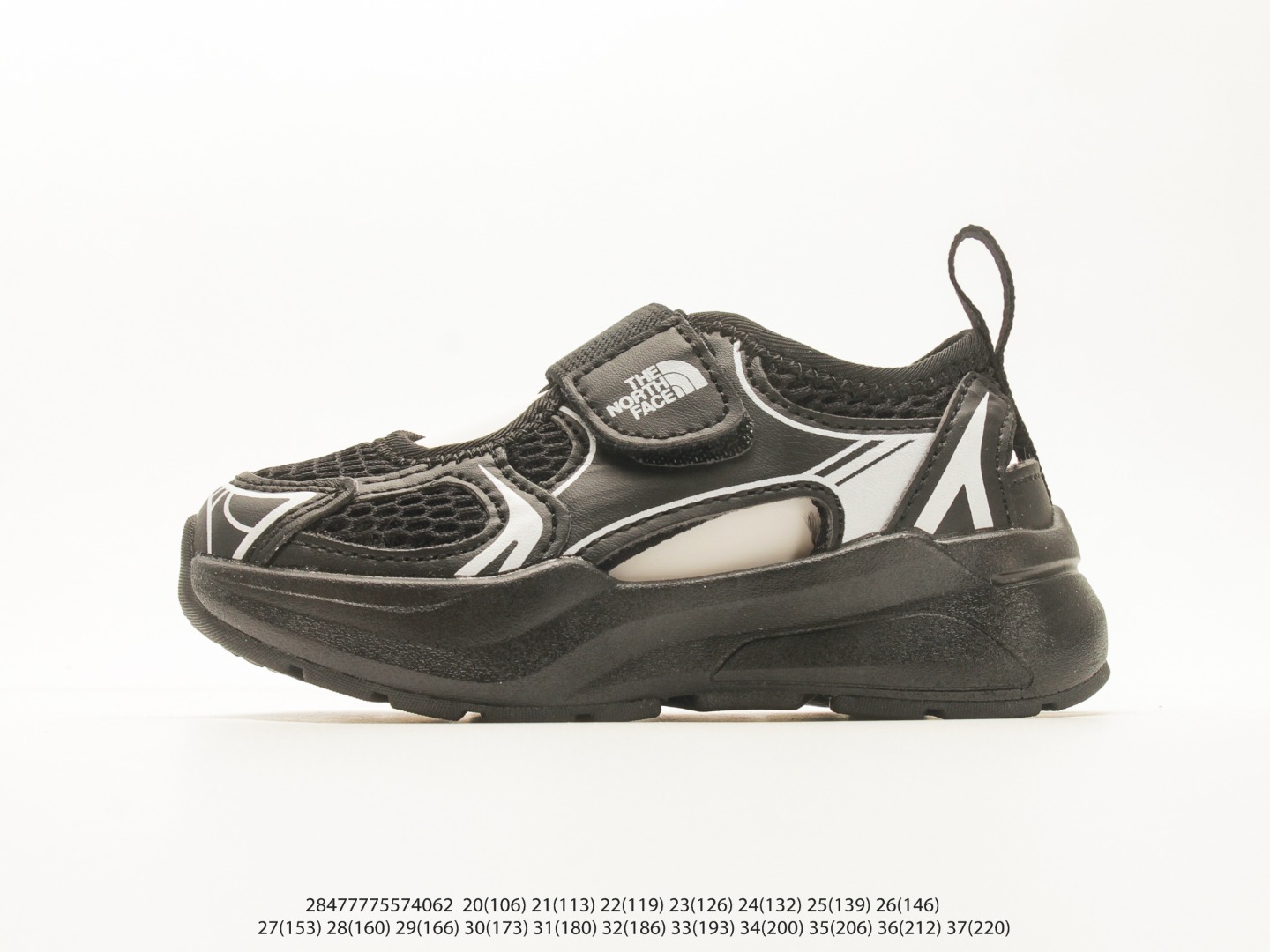 童鞋 北面The North Face 北面 户外耐磨徒步 护脚踝登山鞋 注意:图下方显示为实际脚长,单位毫米[手工测量,可能存在5毫米左右的误差] #28477775574062