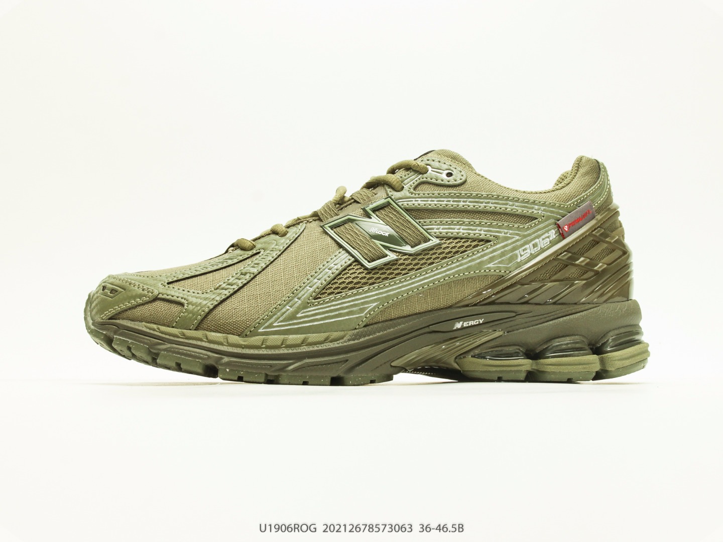 新百伦 New Balance 1906系列复古老爹风休闲运动慢跑鞋 #采用轻质牛剖革拼接透气网眼衬垫织物鞋面材质 T-Beam大底提供足步弓支撑,保持步态稳定 后跟搭载外露缓震胶 货号:U1906ROG#20212678573063