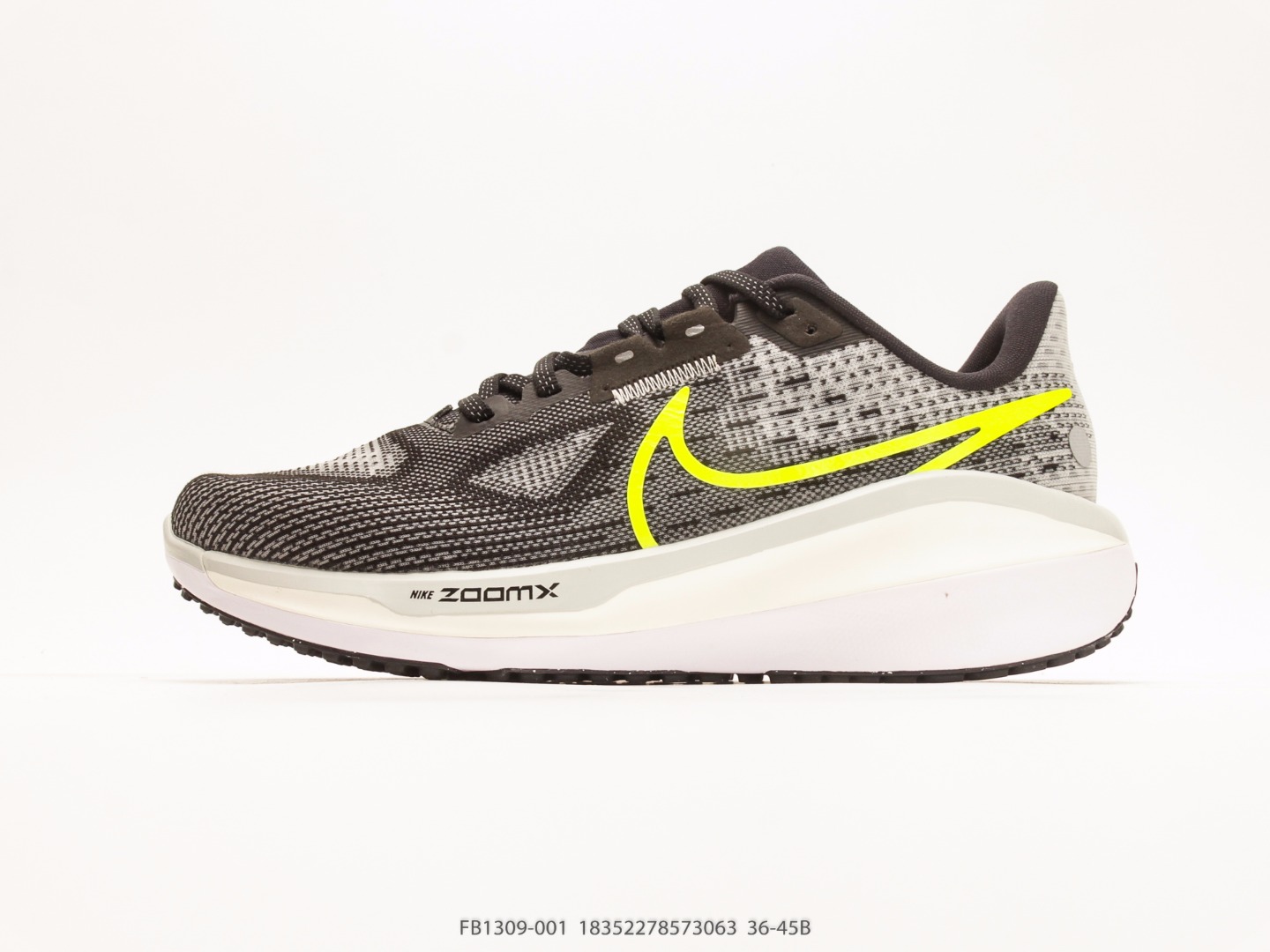 耐克NIKE Air Zoom Vomero 17真正的Zoom缓震科技嵌入如假包退,缓震大底带公司同步定位 货号 FB1309-001#18352278573063