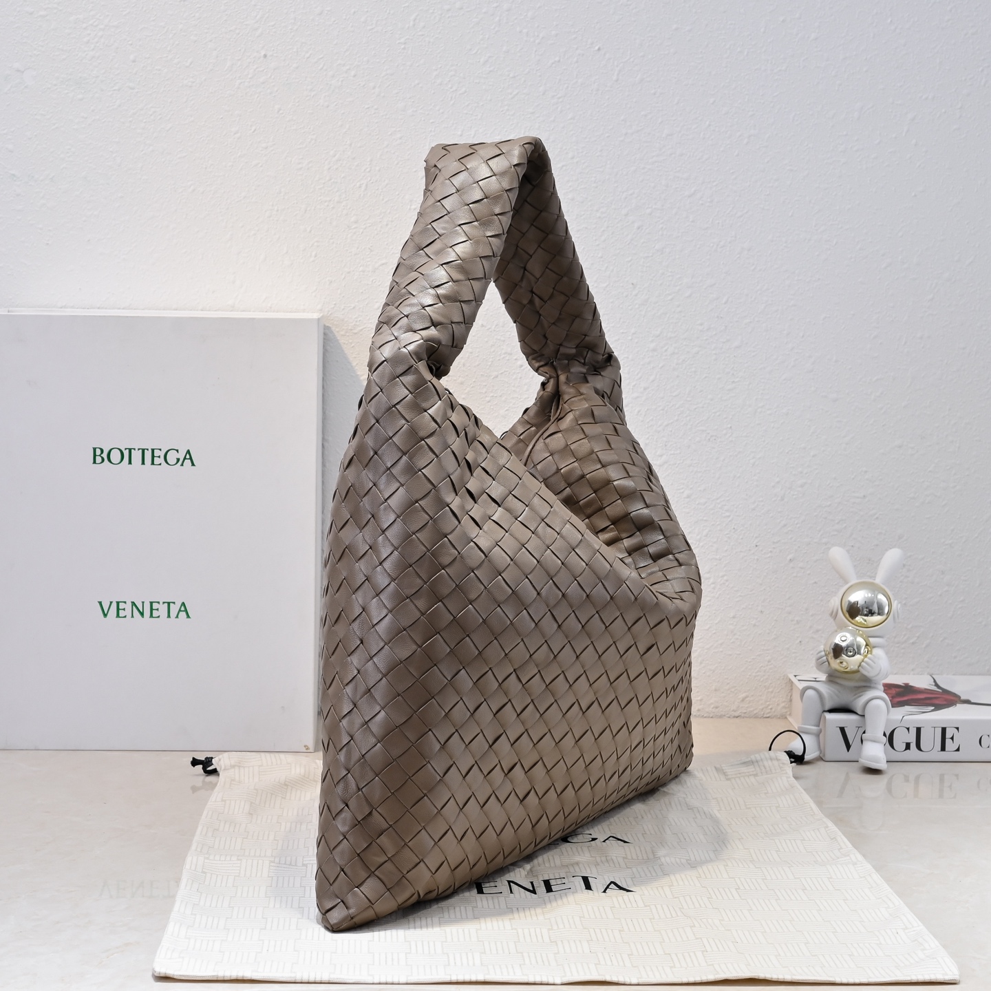 葆蝶家 Bottega Veneta 高定经典皮革女包手袋 #174C4B56 2