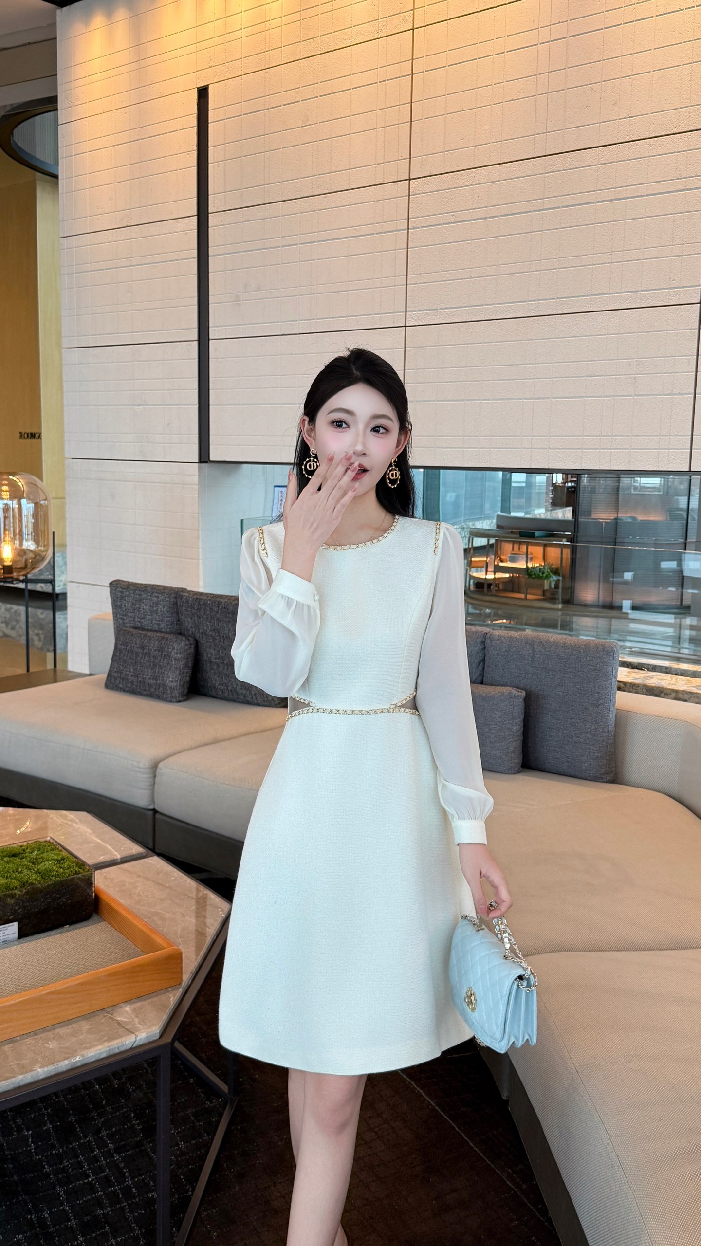 Elegant Women's Chain Detail Dress - Chic, Sexy, and Timeless 4 i1756706371309 9663 0 2