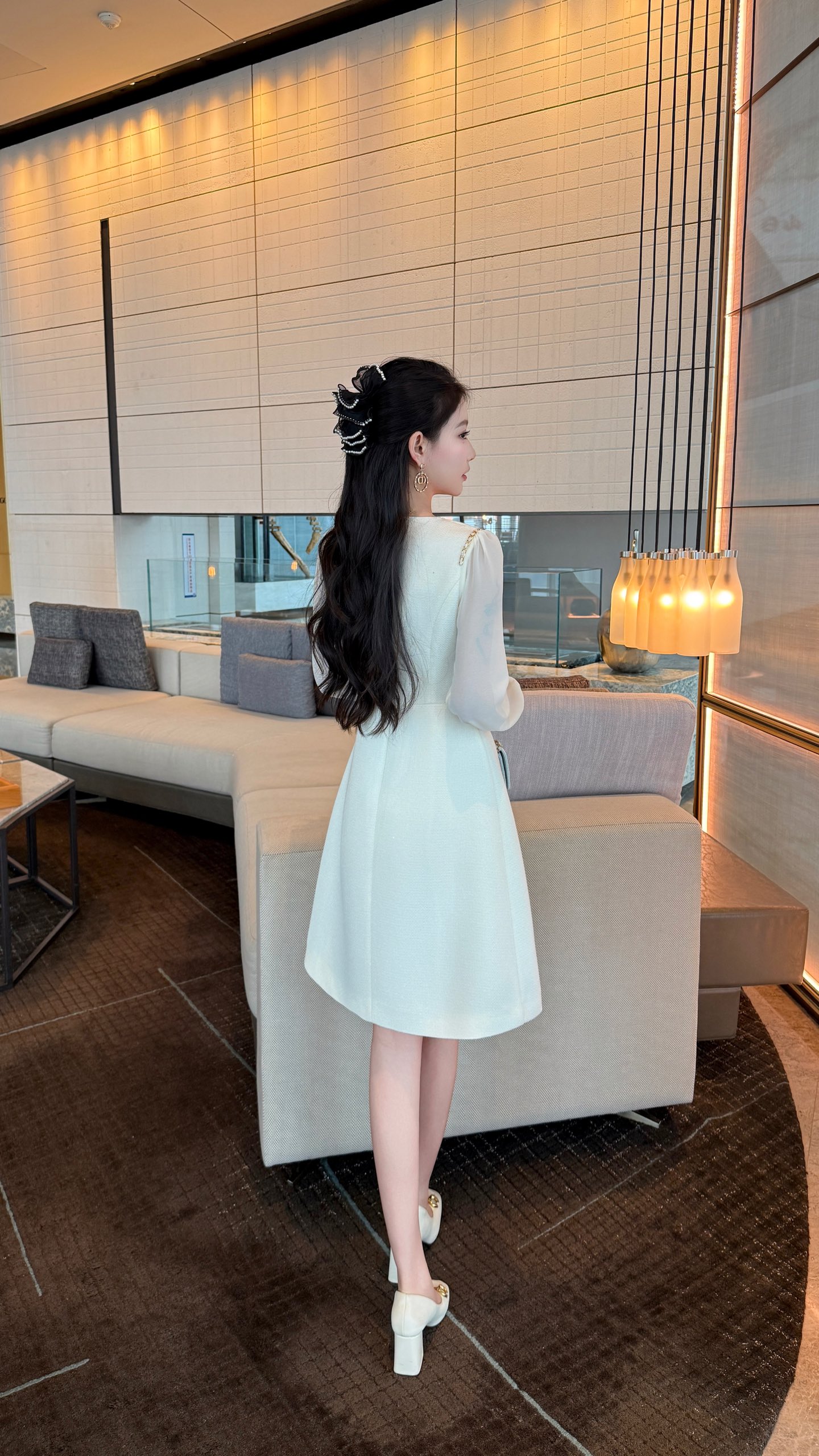 Elegant Women's Chain Detail Dress - Chic, Sexy, and Timeless 10 i1756706374917 7240 0 9