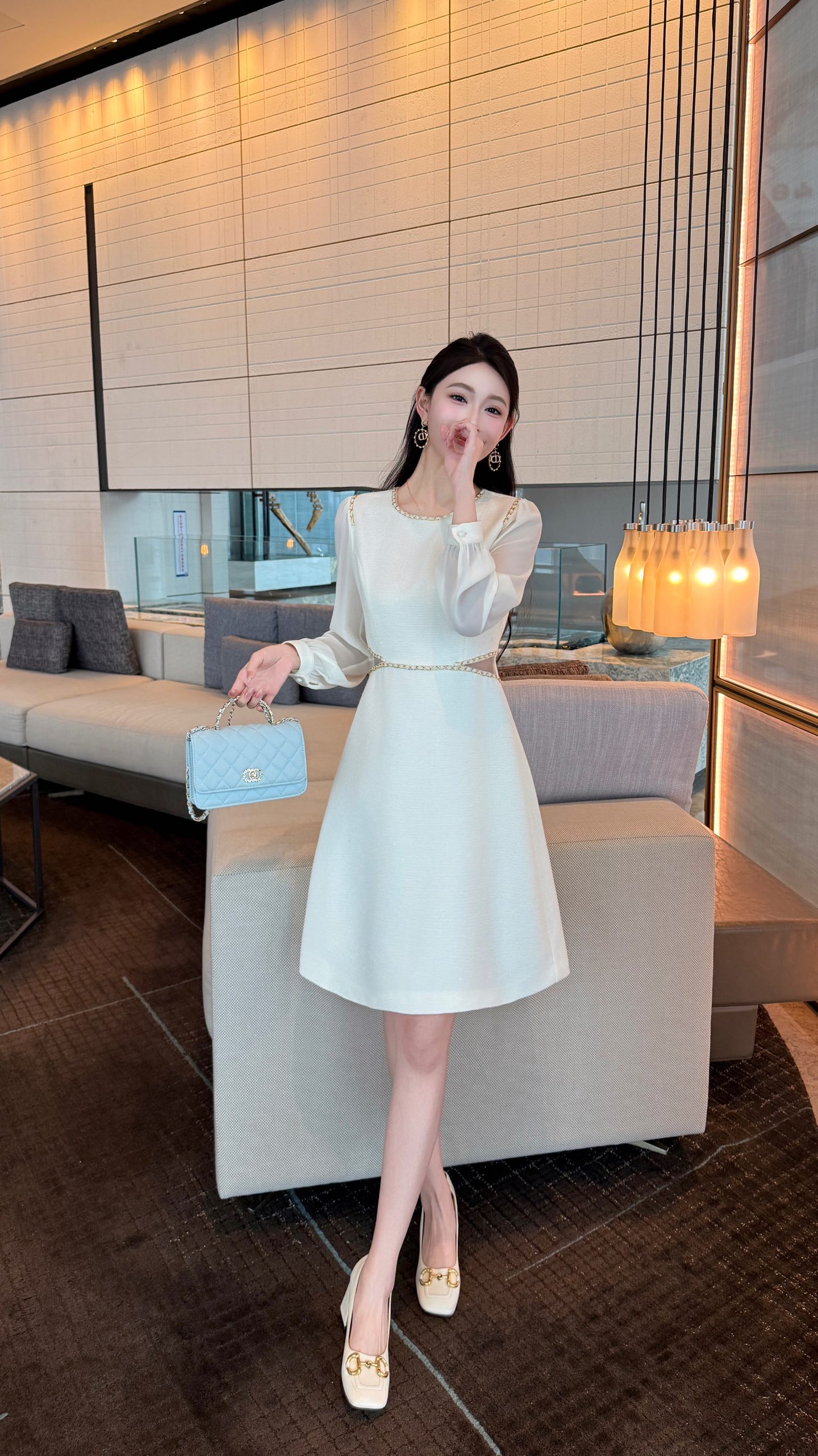 Elegant Women's Chain Detail Dress - Chic, Sexy, and Timeless 7 i1756706374933 9880 0 7