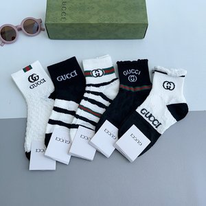 Gucci Sock- Mid Tube Socks Cotton