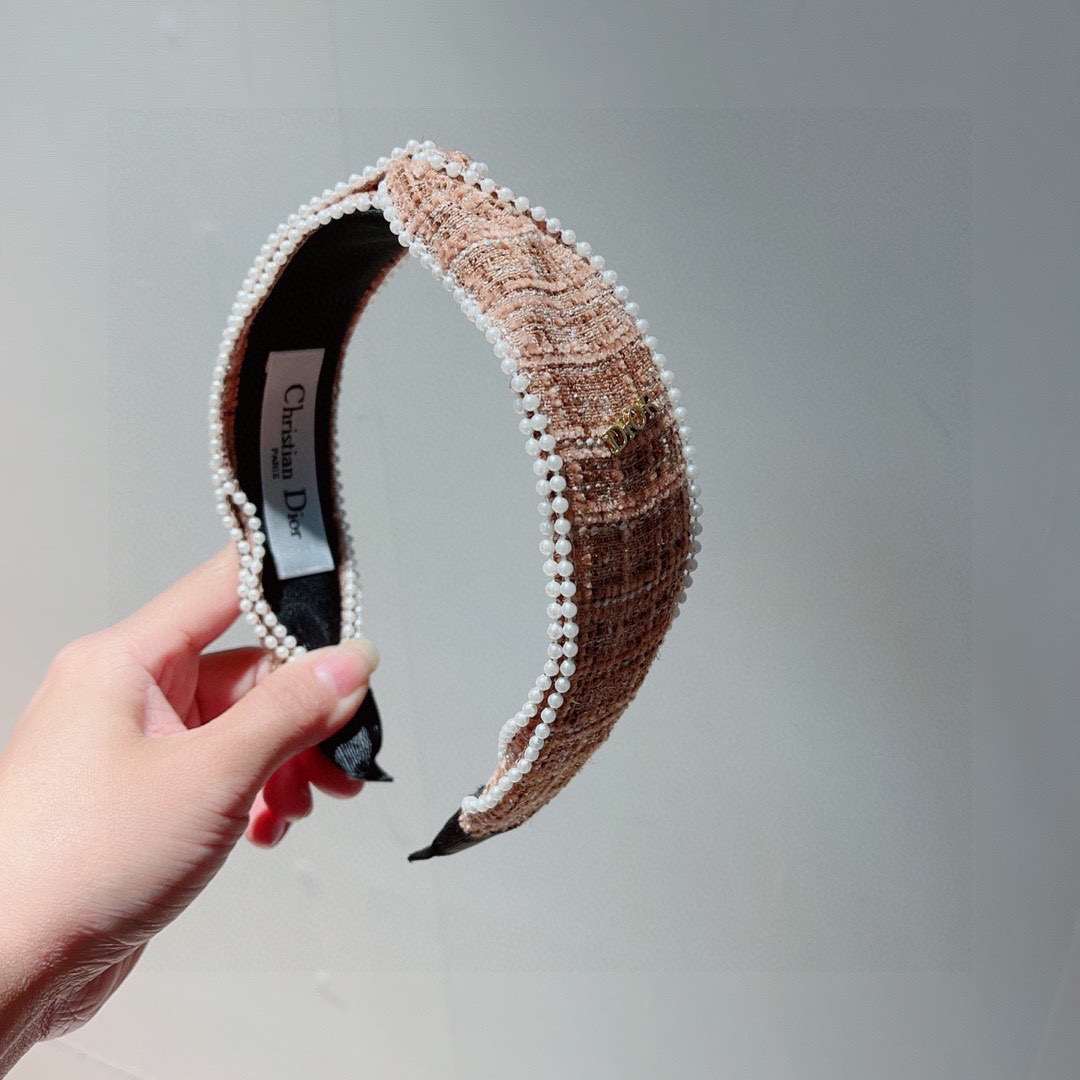 Dior Hair Accessories Headband Same as Original
 Fashion