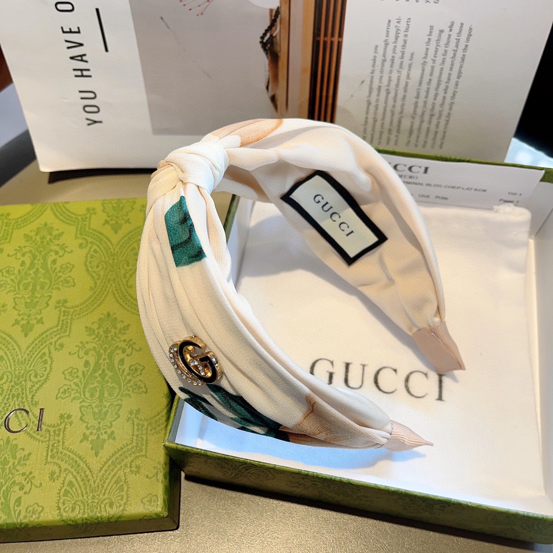 配包装Gucci古奇网红经典新款宽版发箍女神必备单品头箍非常百搭时尚潮流