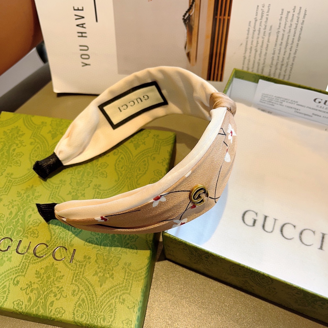 配包装Gucci古奇网红经典新款发箍女神必备单品头箍非常百搭时尚潮流火爆多色出货...