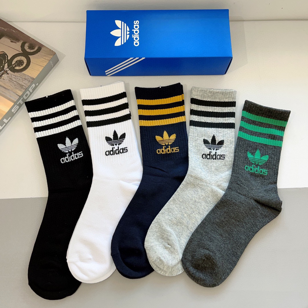 NO:294415,Packaging (5 pairs per box) Adidas · Adidas high-end letters for men and women long tube socks, pure cotton fabric Classic letter logo stockings, personalized and fashionable versatile styles, you deserve socks, stockings, socks, adidas, socks19860909配包装（一盒5双） Adidas · 阿迪达斯高端字母男女款长筒袜子,纯棉面料 经典字母logo长筒袜,个性时尚百搭款,你值得拥有哦袜子,丝袜,袜子,adidas,socks,accessory