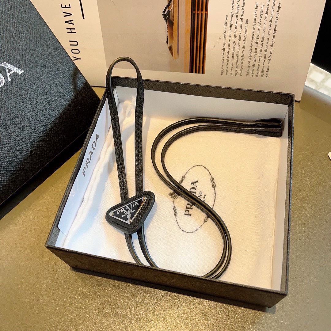Fashion-forward PRADA introduces new unisex tie design in packaging. - 图片 4