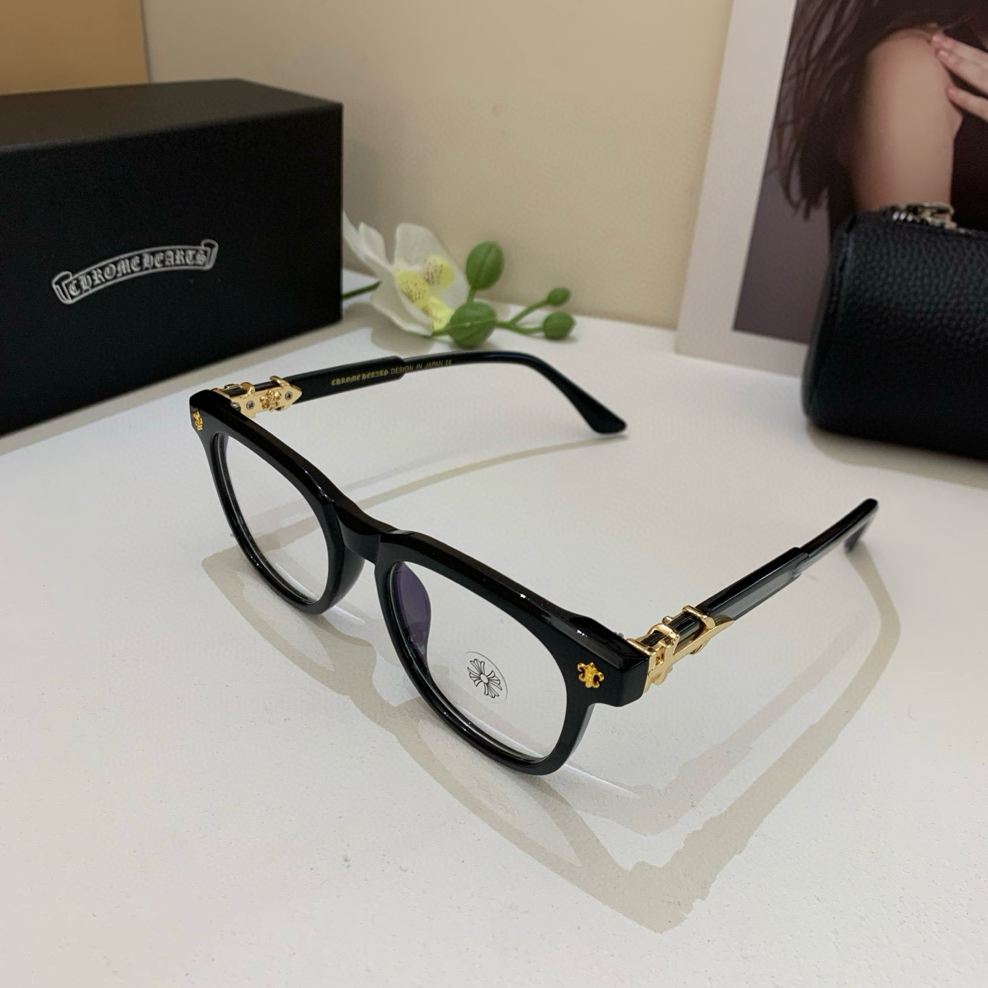 P245 THE NEW 2025 EURO-AMERICAN BOX OPTICAL MIRRORS, THE LUXURIOUS SUNGLASSES OF MEN AND WOMEN - 图片 2