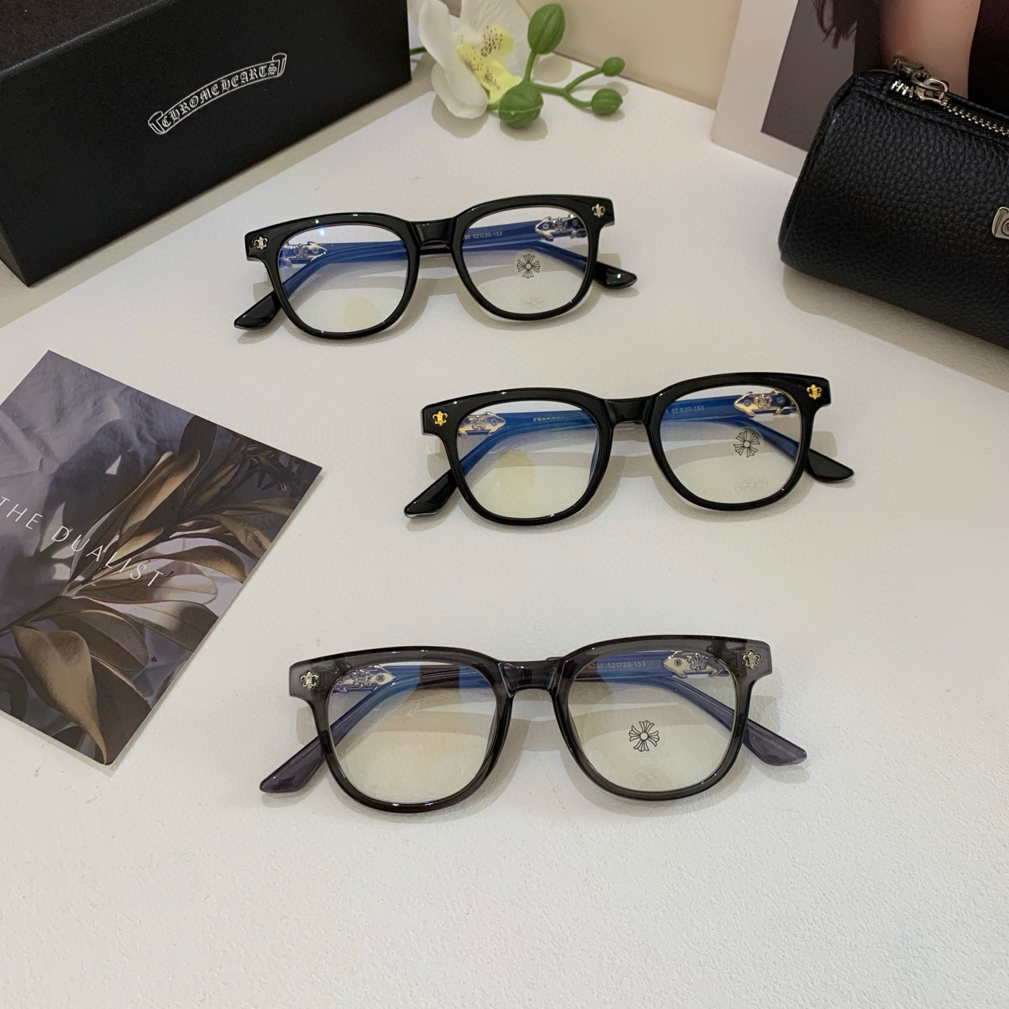 P245 THE NEW 2025 EURO-AMERICAN BOX OPTICAL MIRRORS, THE LUXURIOUS SUNGLASSES OF MEN AND WOMEN - 图片 9