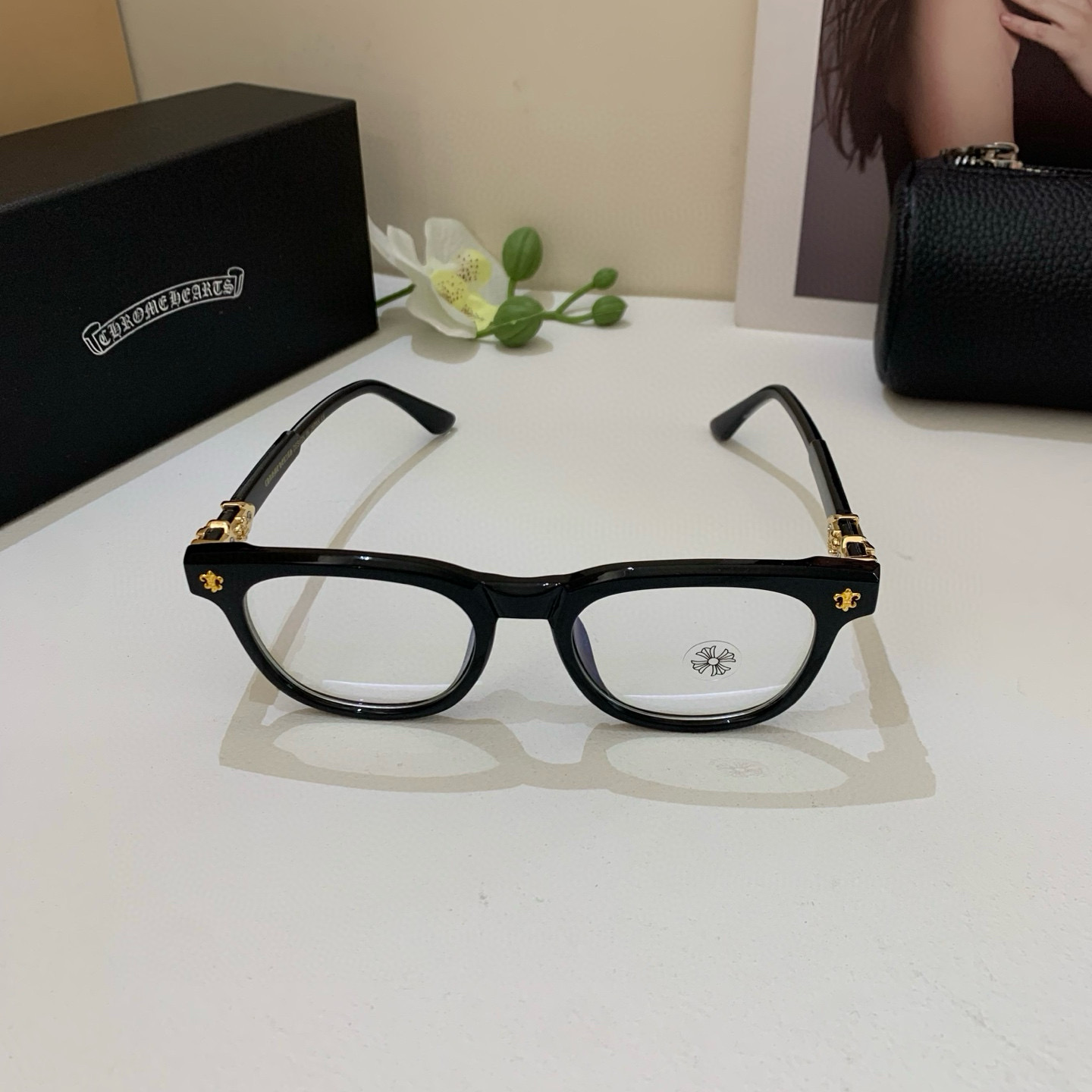 P245 THE NEW 2025 EURO-AMERICAN BOX OPTICAL MIRRORS, THE LUXURIOUS SUNGLASSES OF MEN AND WOMEN - 图片 4